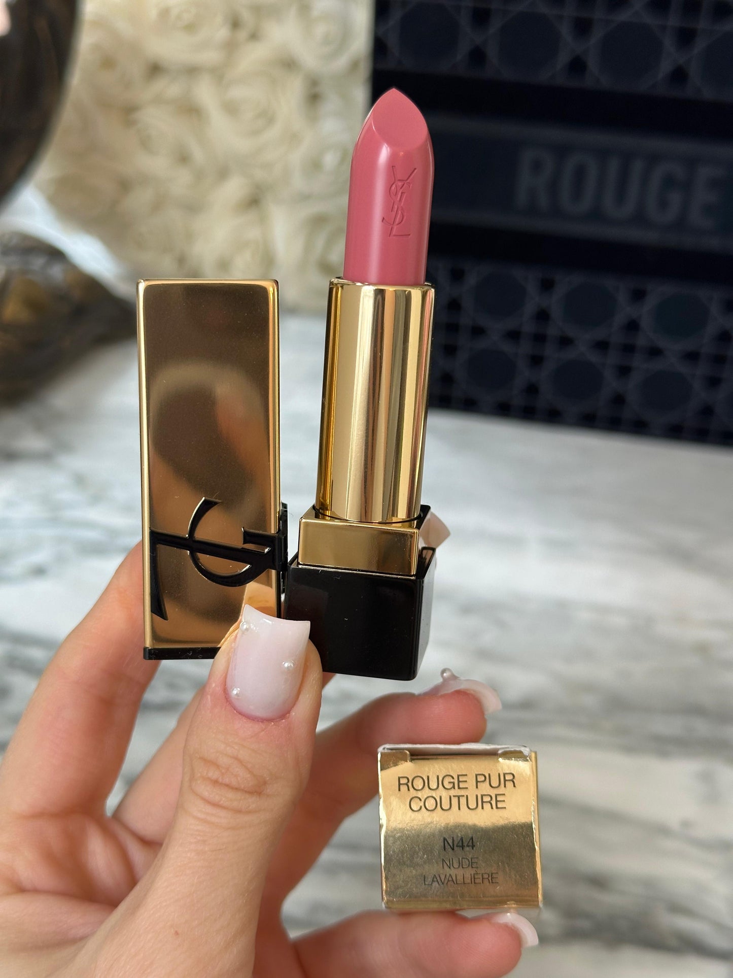 YSL Rouge Pur Couture Satin Lipstick - Long-Lasting And Smoothing Comfort
