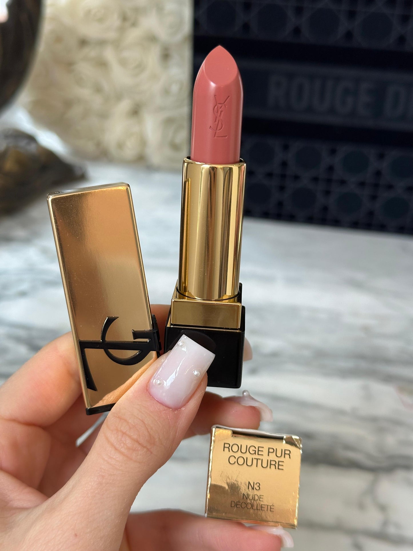 YSL Rouge Pur Couture Satin Lipstick - Long-Lasting And Smoothing Comfort