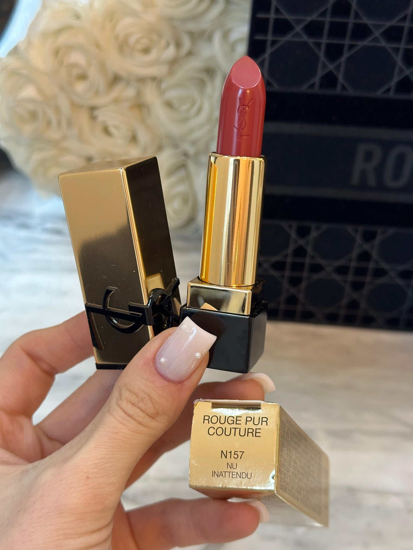 YSL Rouge Pur Couture Satin Lipstick - Long-Lasting And Smoothing Comfort