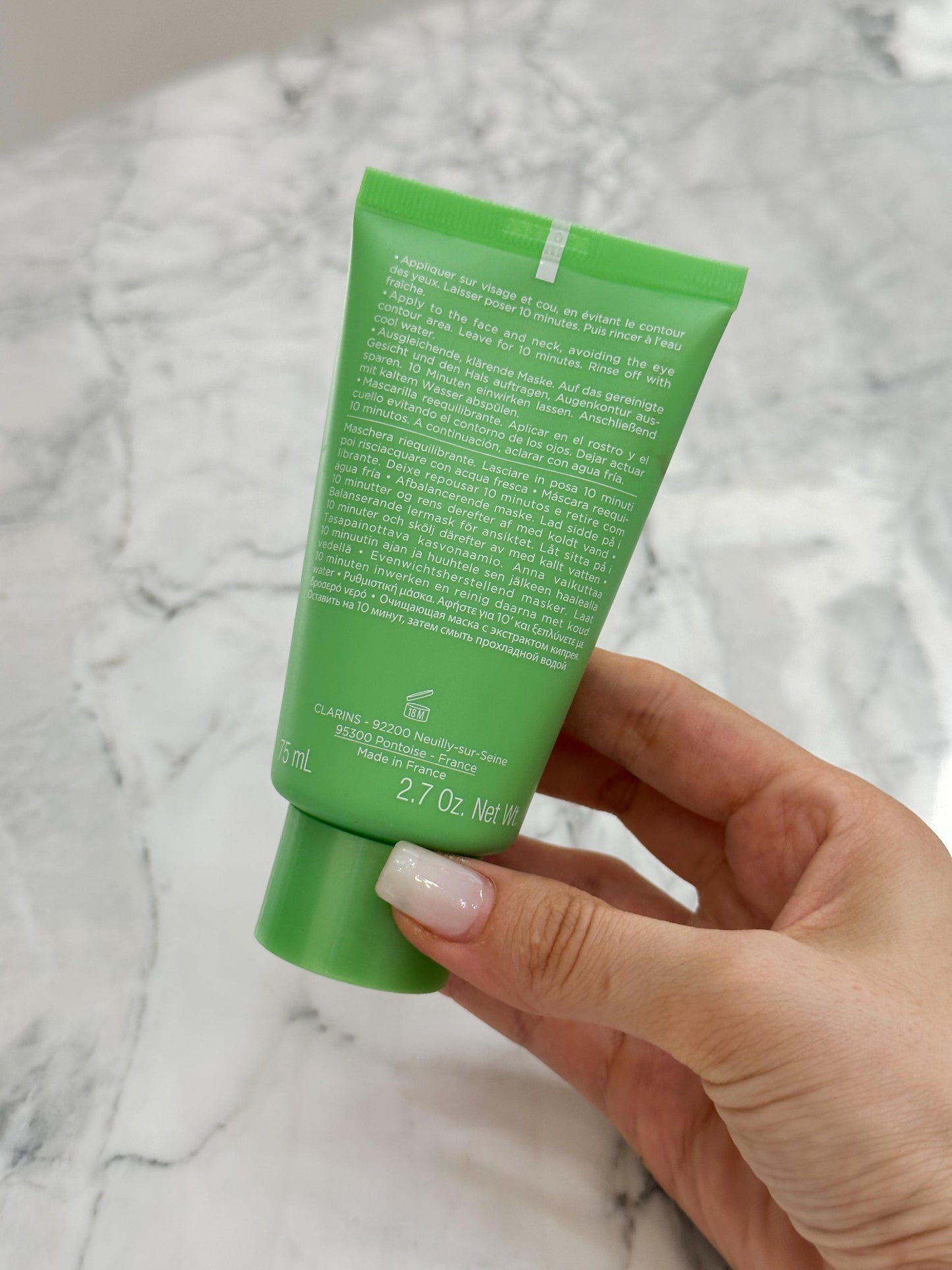 CLARINS SOS Pure Rebalancing Clay Mask