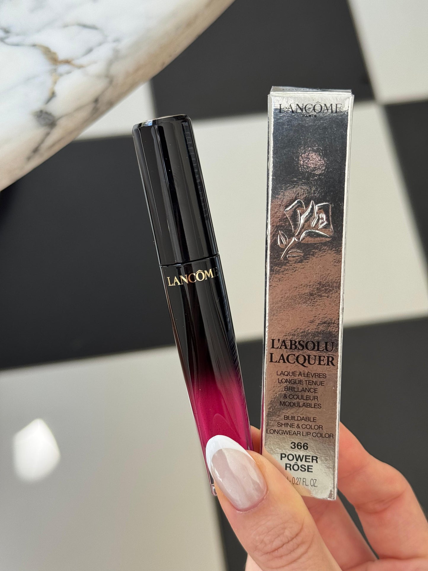 LANCÔME
L'Absolu Lacquer Long-Lasting Liquid Lipstick (366)