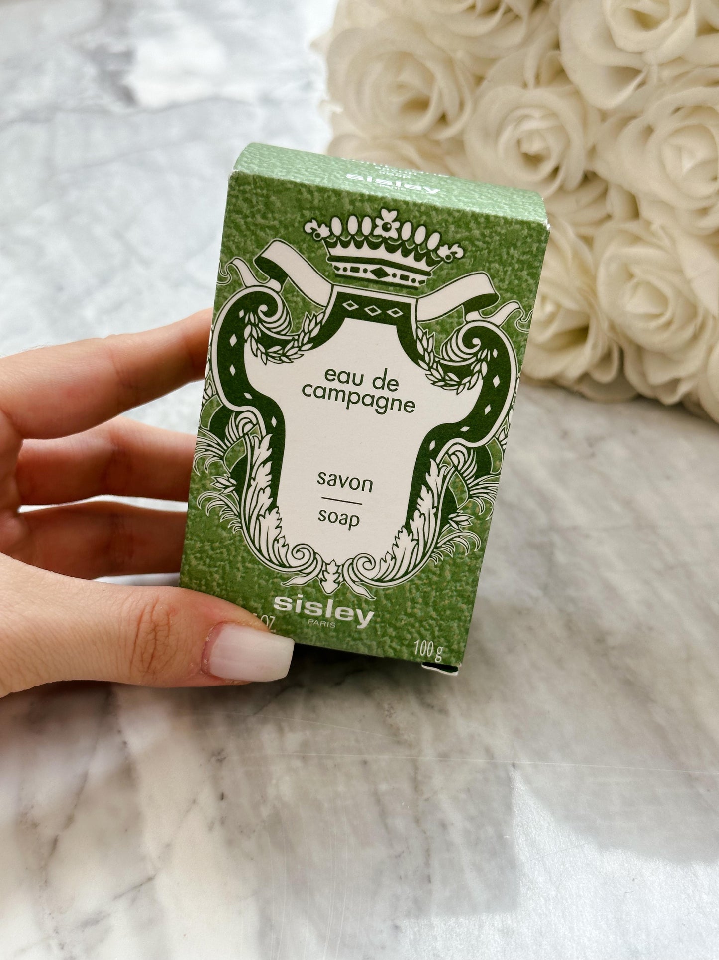 SISLEY Eau De Campagne Soap -
Soft and Creamy, Scented Cleansing Bar