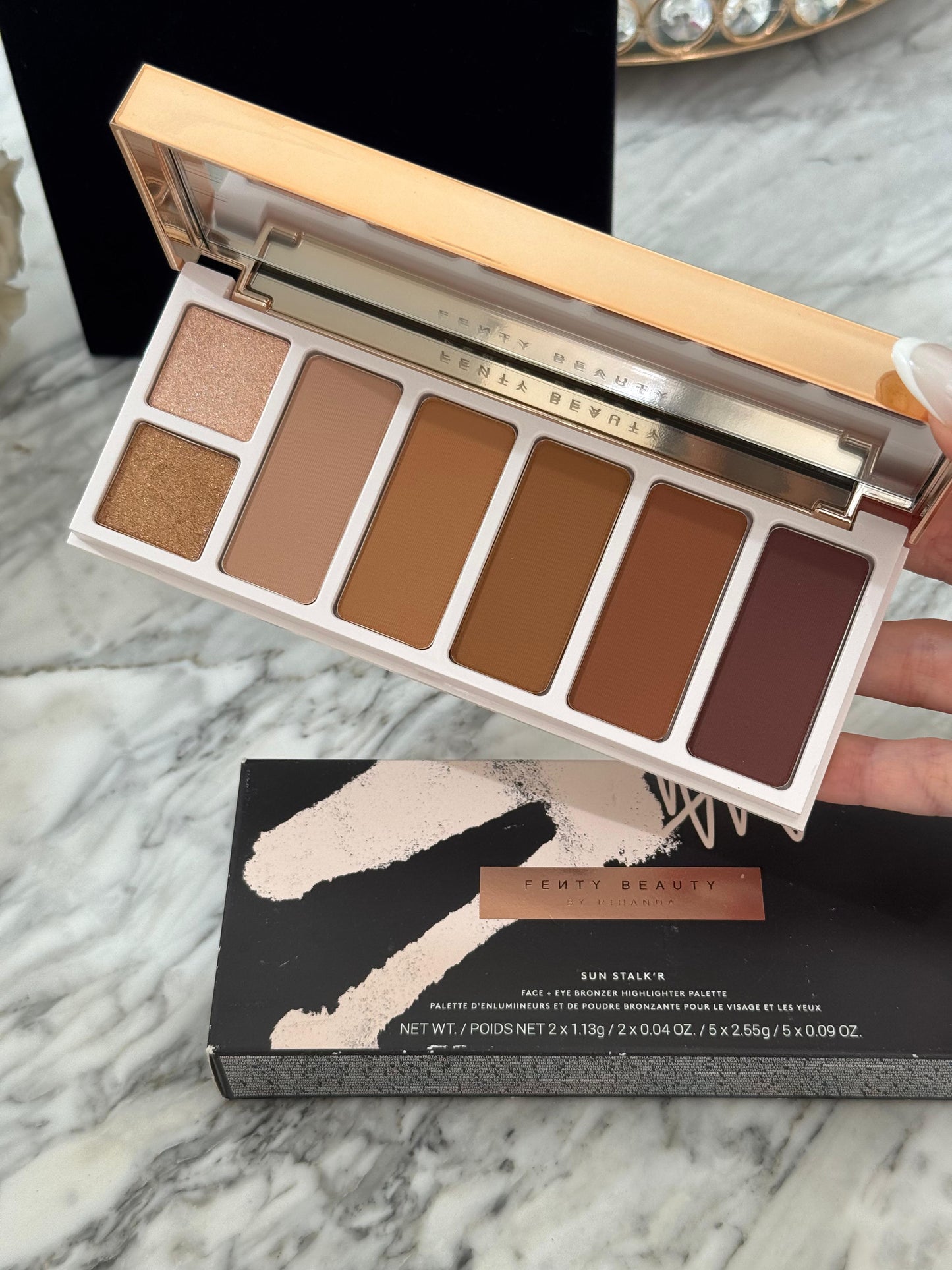 FENTY BEAUTY
Sun Stalk'R Face and Eye Bronzer and Highlighter Palette