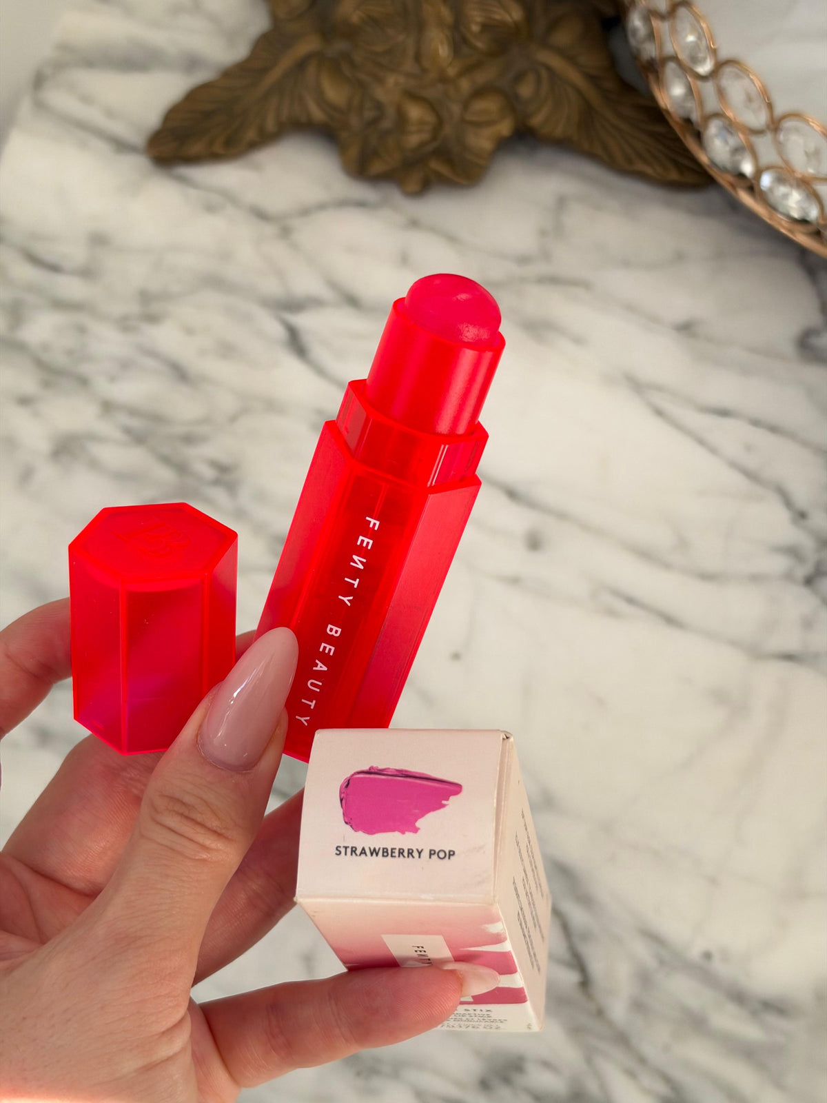 FENTY Match Stix Color-Adaptive Cheek + Lip Stick Gloss - Strawberry Pop