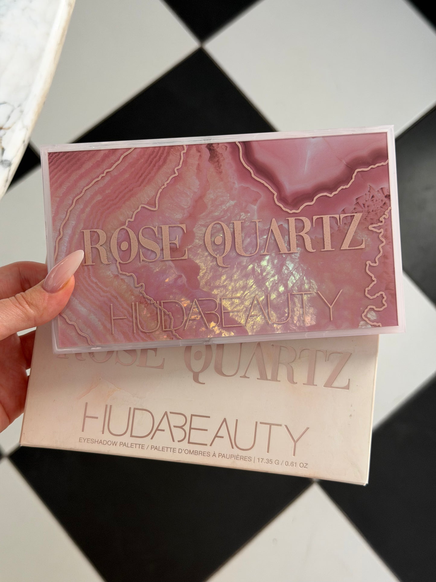 HUDA BEAUTY Rose Quartz Eye Shadow Palette