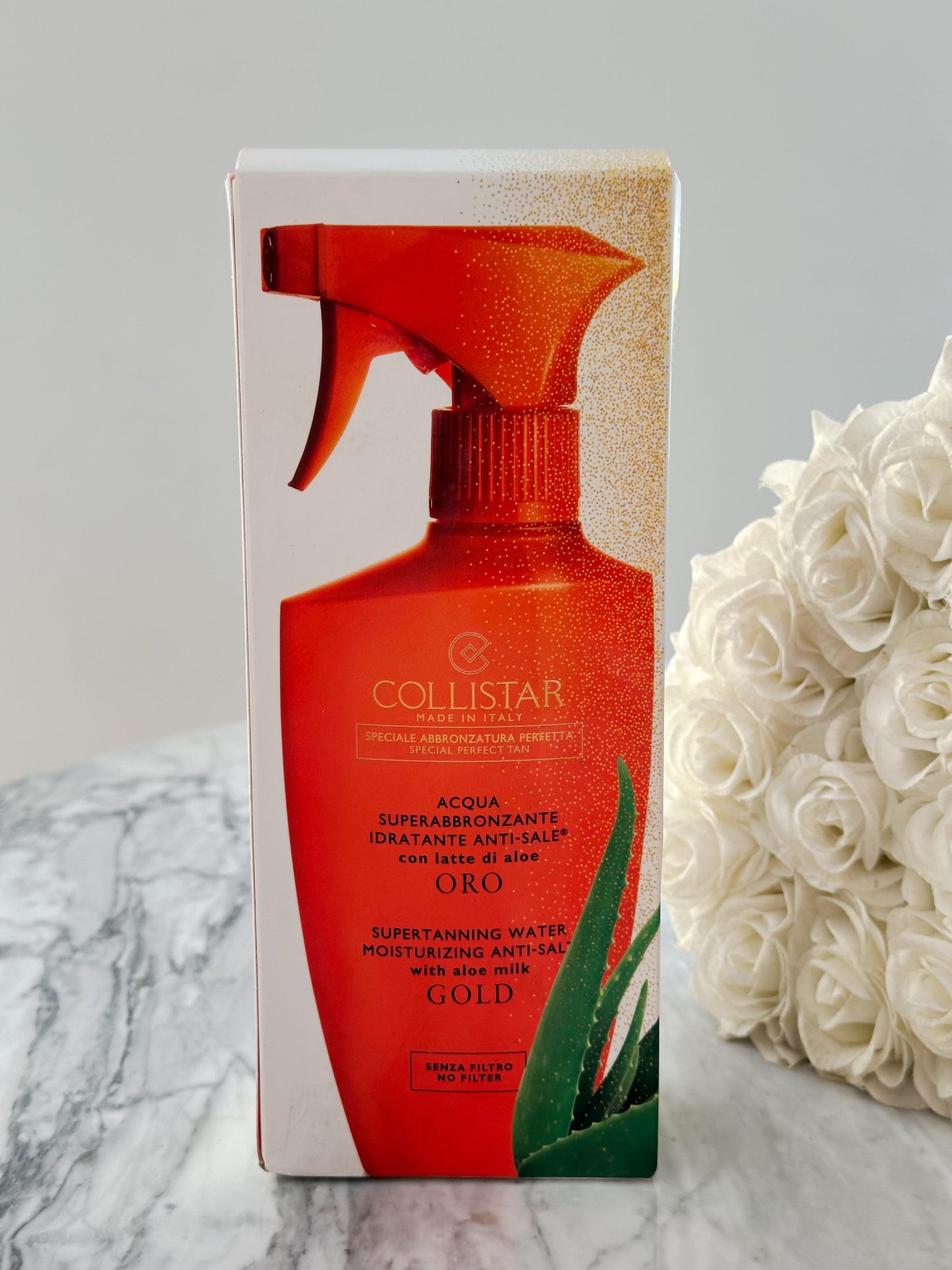 COLLISTAR Acqua Superabbronzante Idratante Anti-Sale Gold 400ml