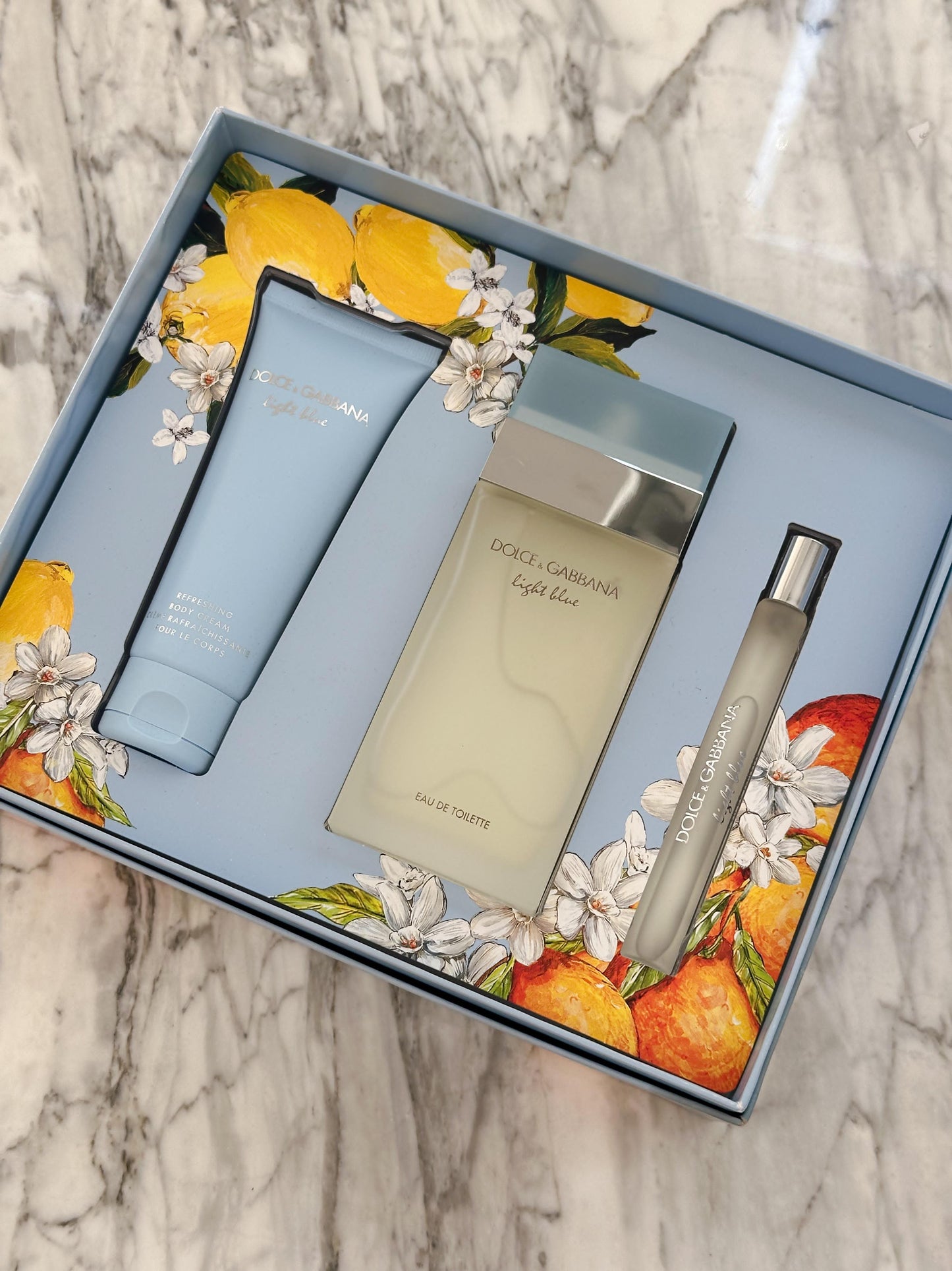 DOLCE&GABBANA Light Blue Eau De Toilette Gift Set 100ml