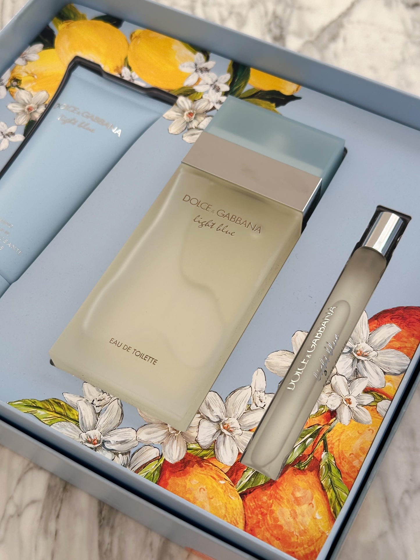 DOLCE&GABBANA Light Blue Eau De Toilette Gift Set 100ml