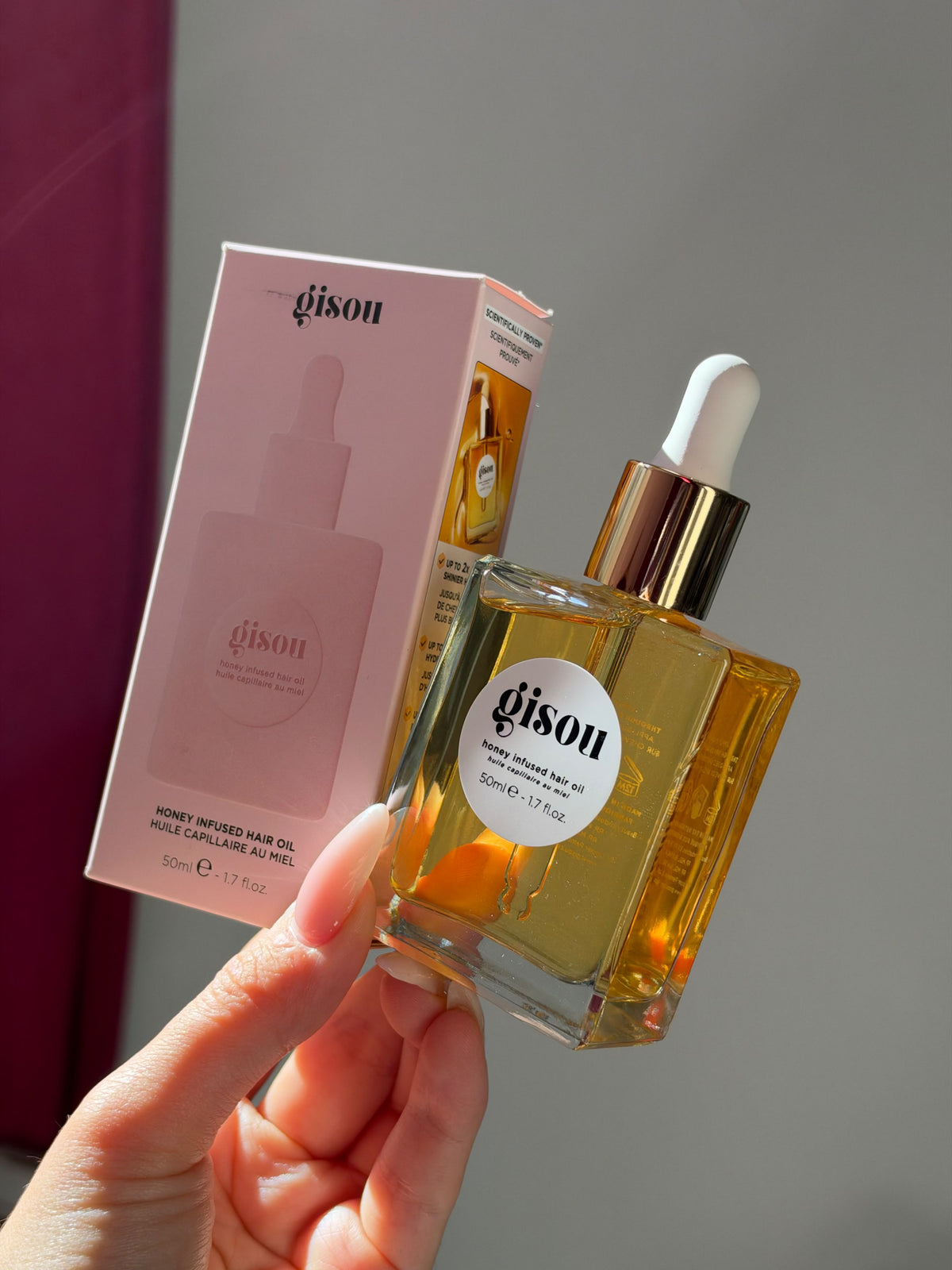 GISOU Honey Infused Mini Hair Oil 50ml