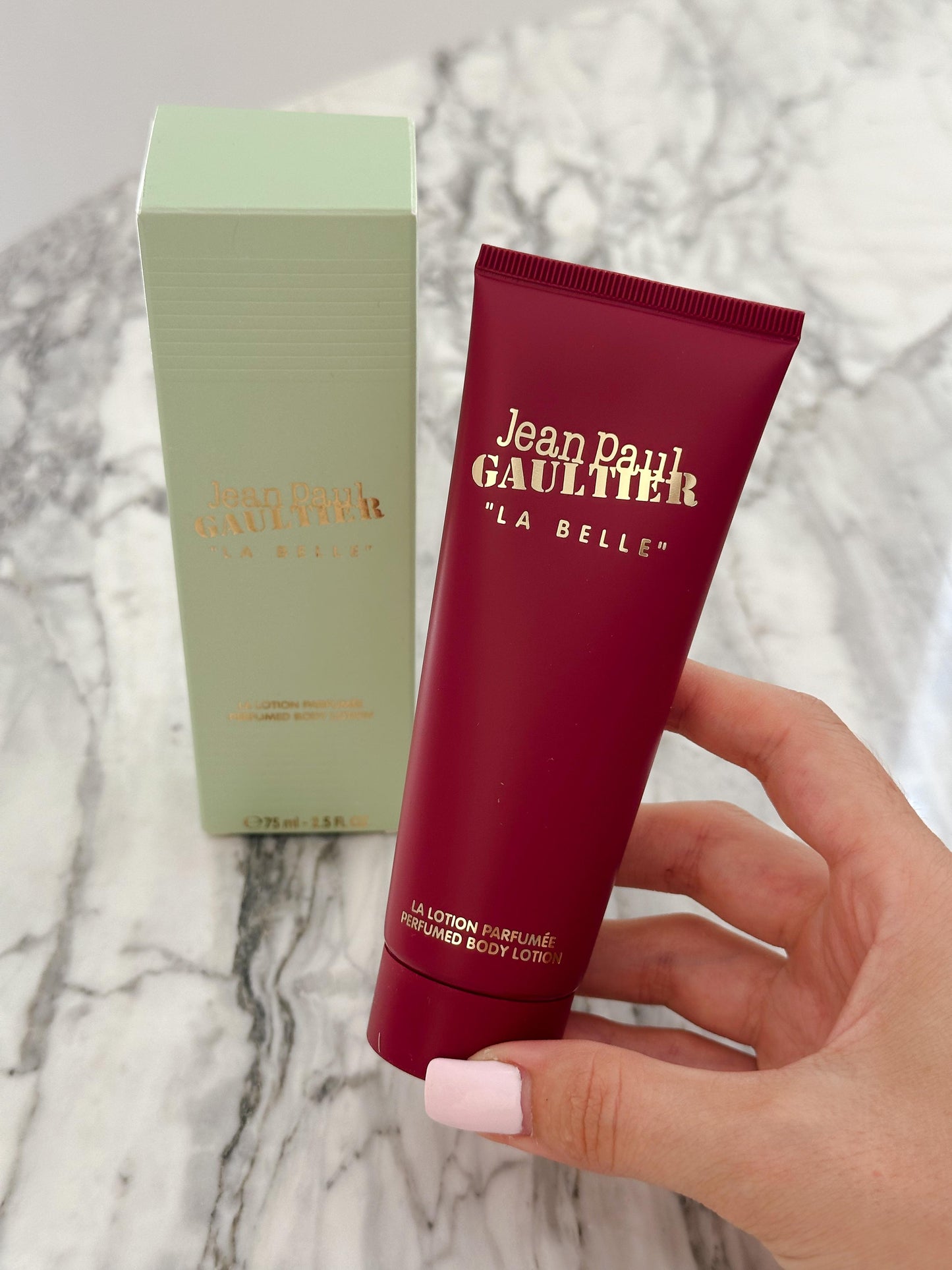 JEAN PAUL GAULTIER La Belle Fragrance Body Lotion Moisturizer Travel