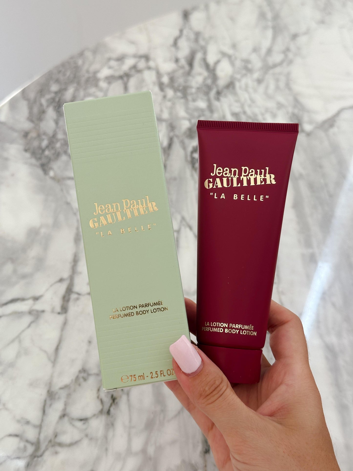 JEAN PAUL GAULTIER La Belle Fragrance Body Lotion Moisturizer Travel