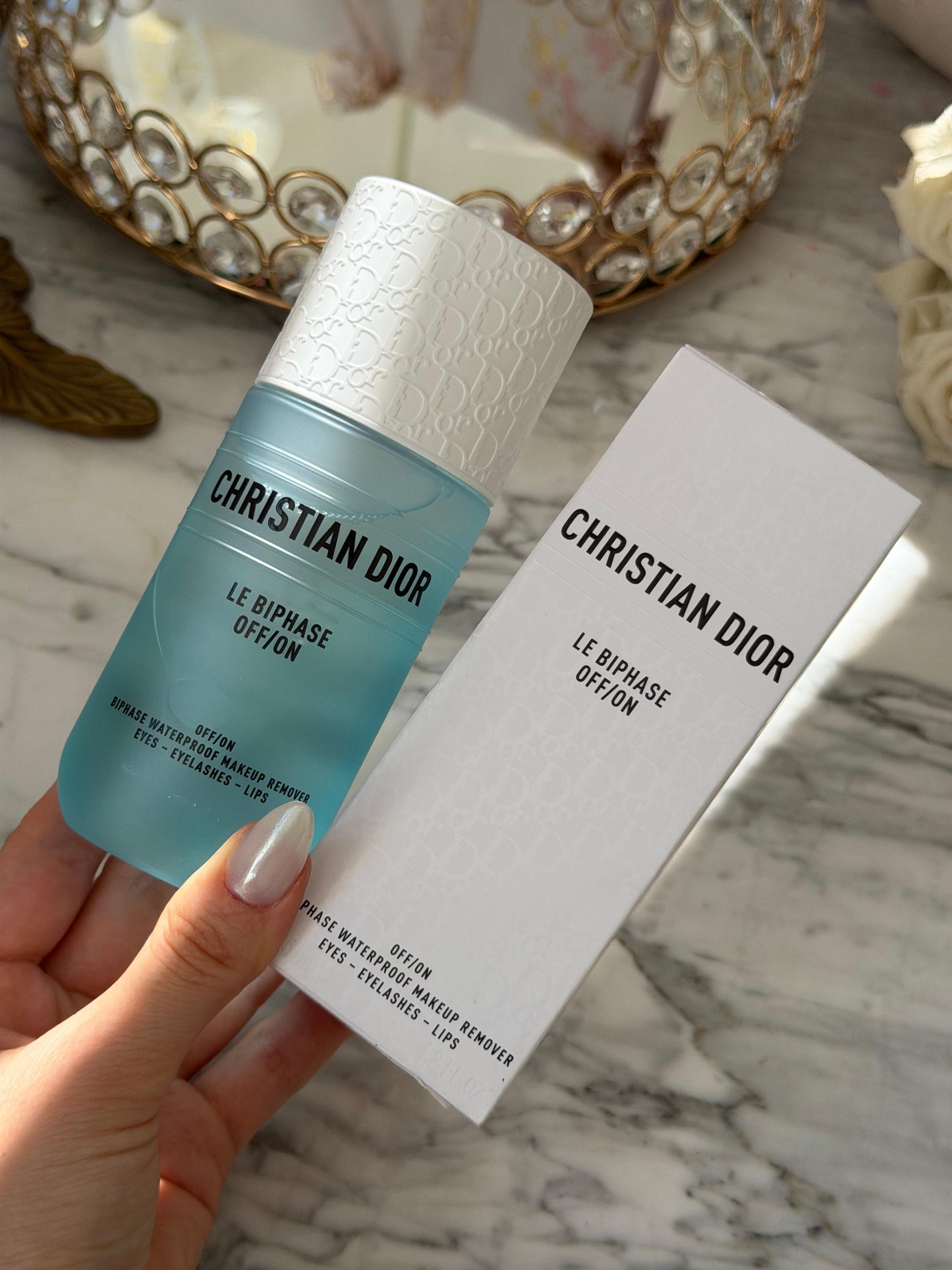 DIOR Le Biphase Off-On Waterproof Makeup Remover - Eyes, Eyelashes And Lips