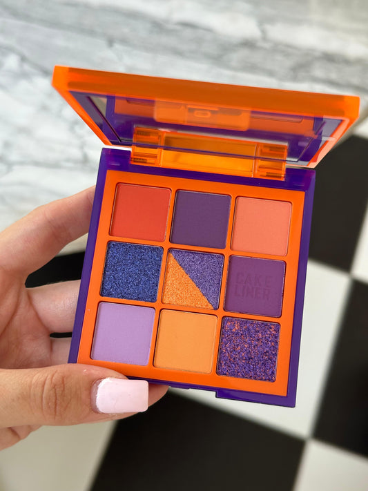 HUDA BEAUTY Color Block Obsessions Palette: Purple & Orange