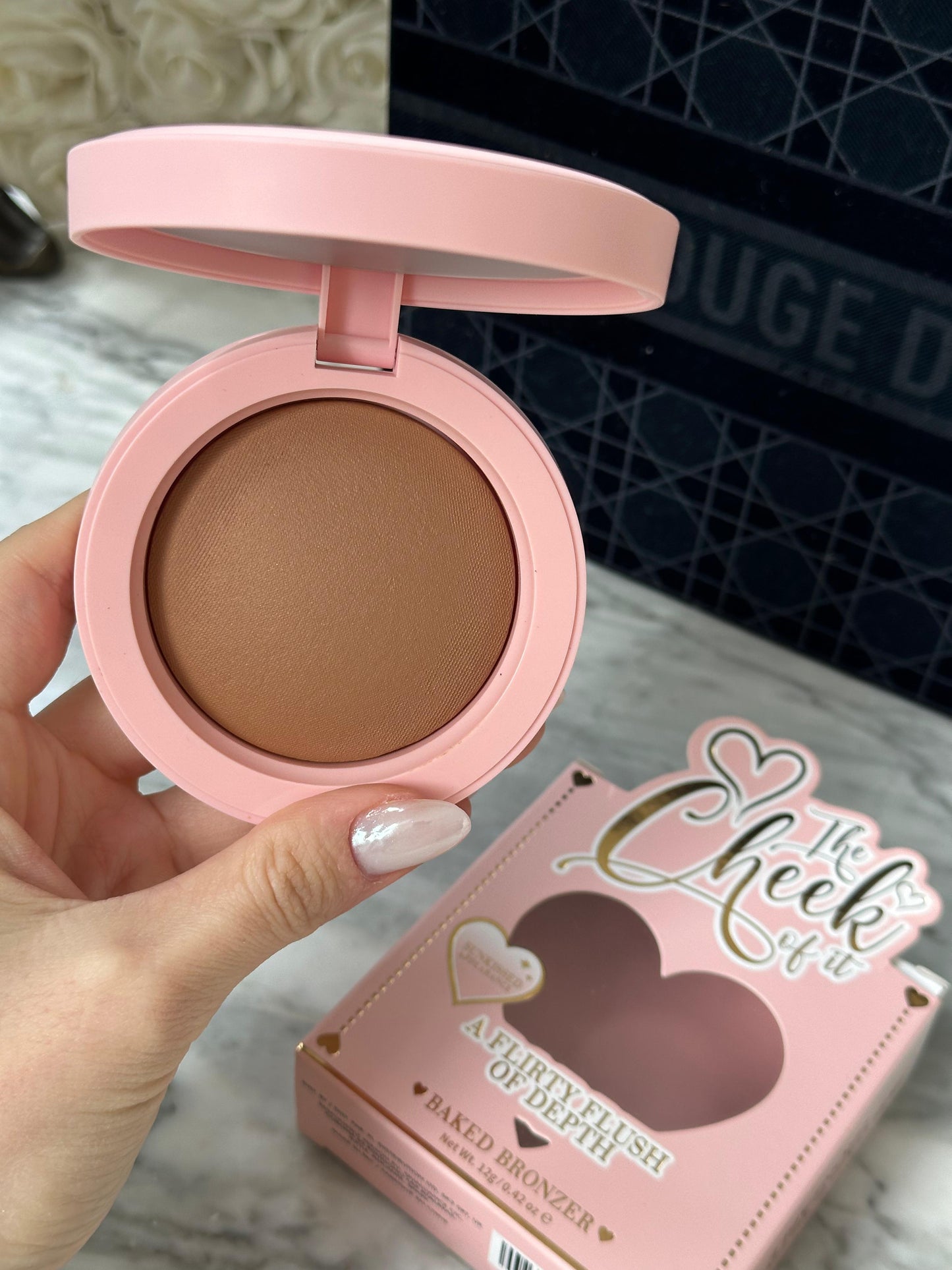 P.LOUISE The Cheek Of It Baked Bronzer - Caramelted