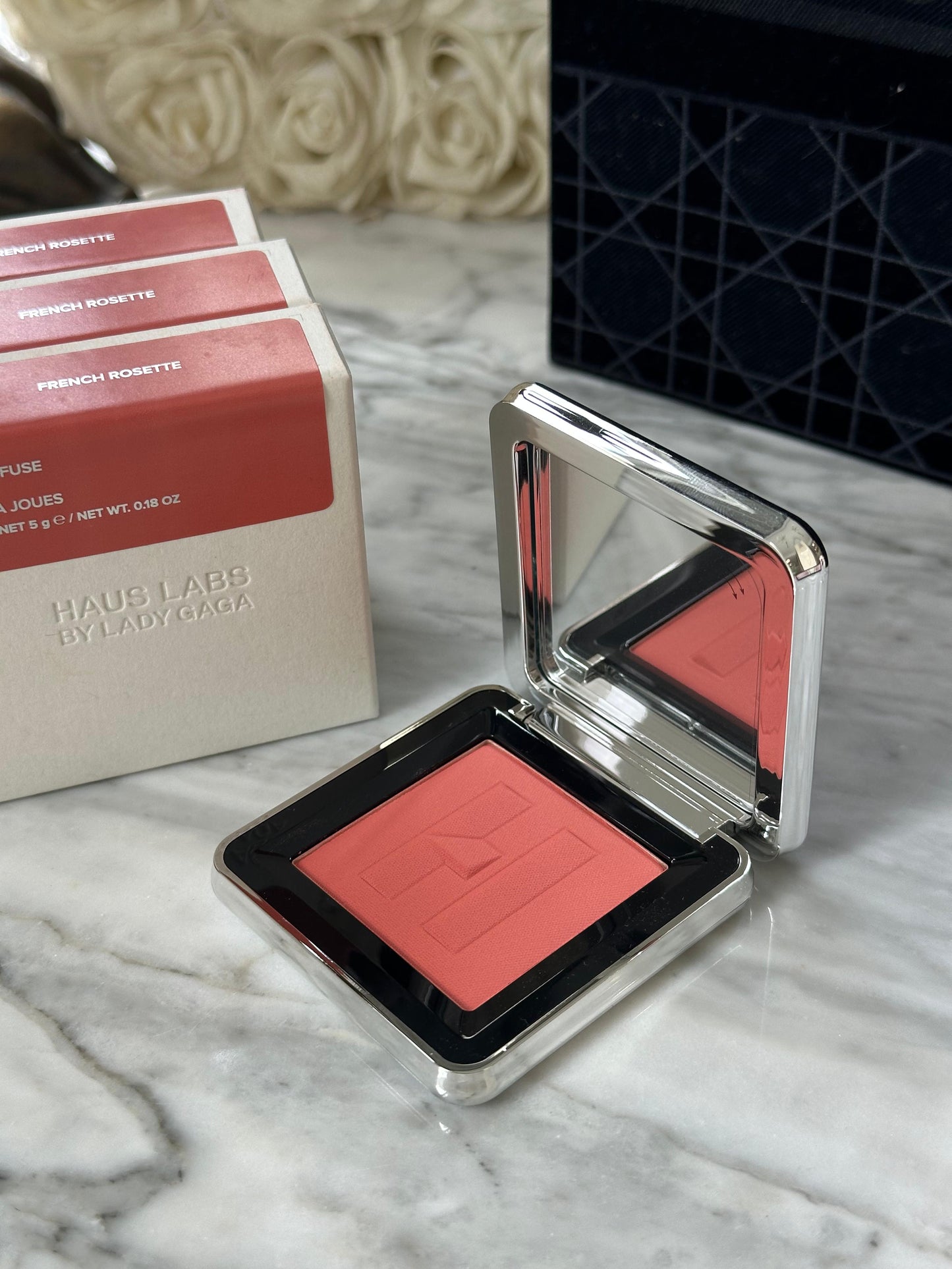 HAUS LABS By Lady Gaga
Color Fuse Blush Powder - French Rosette