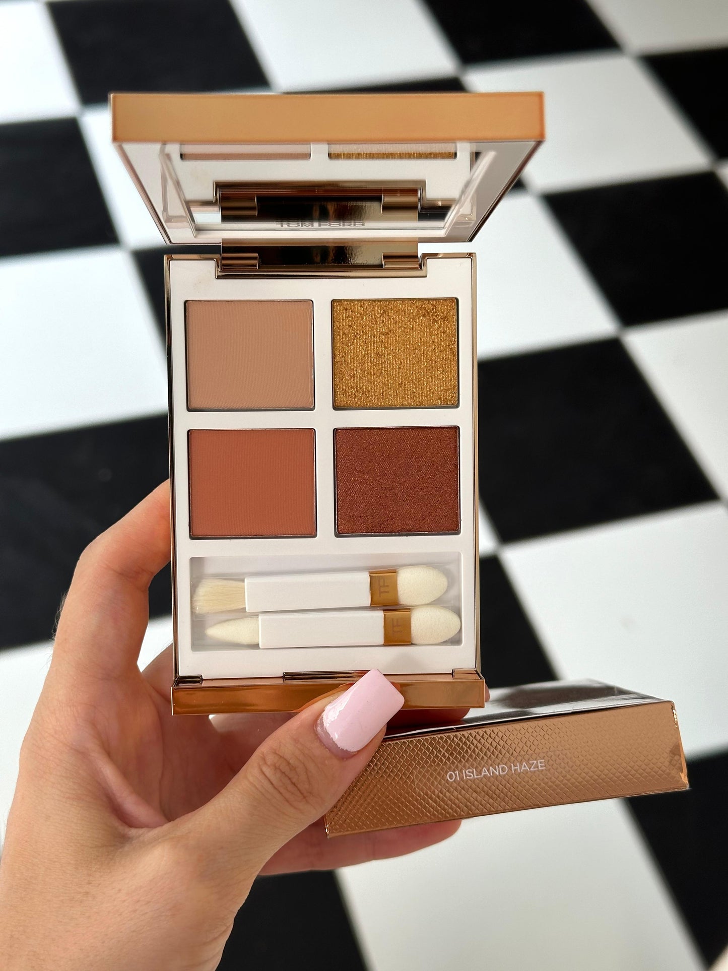 TOM FORD Soleil De Feu Eye Color Quad Eyeshadow Palette - Island Haze
