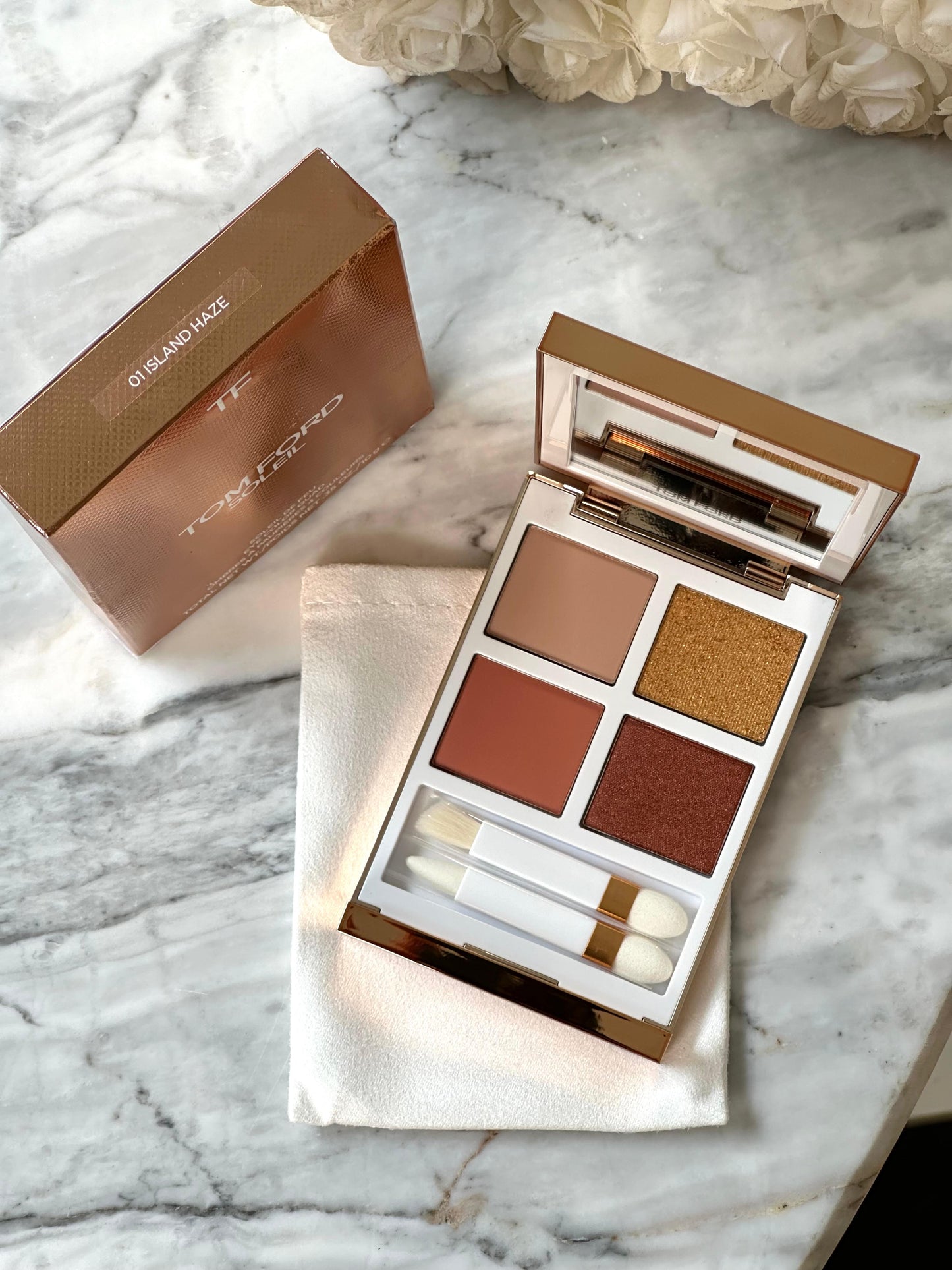 TOM FORD Soleil De Feu Eye Color Quad Eyeshadow Palette - Island Haze
