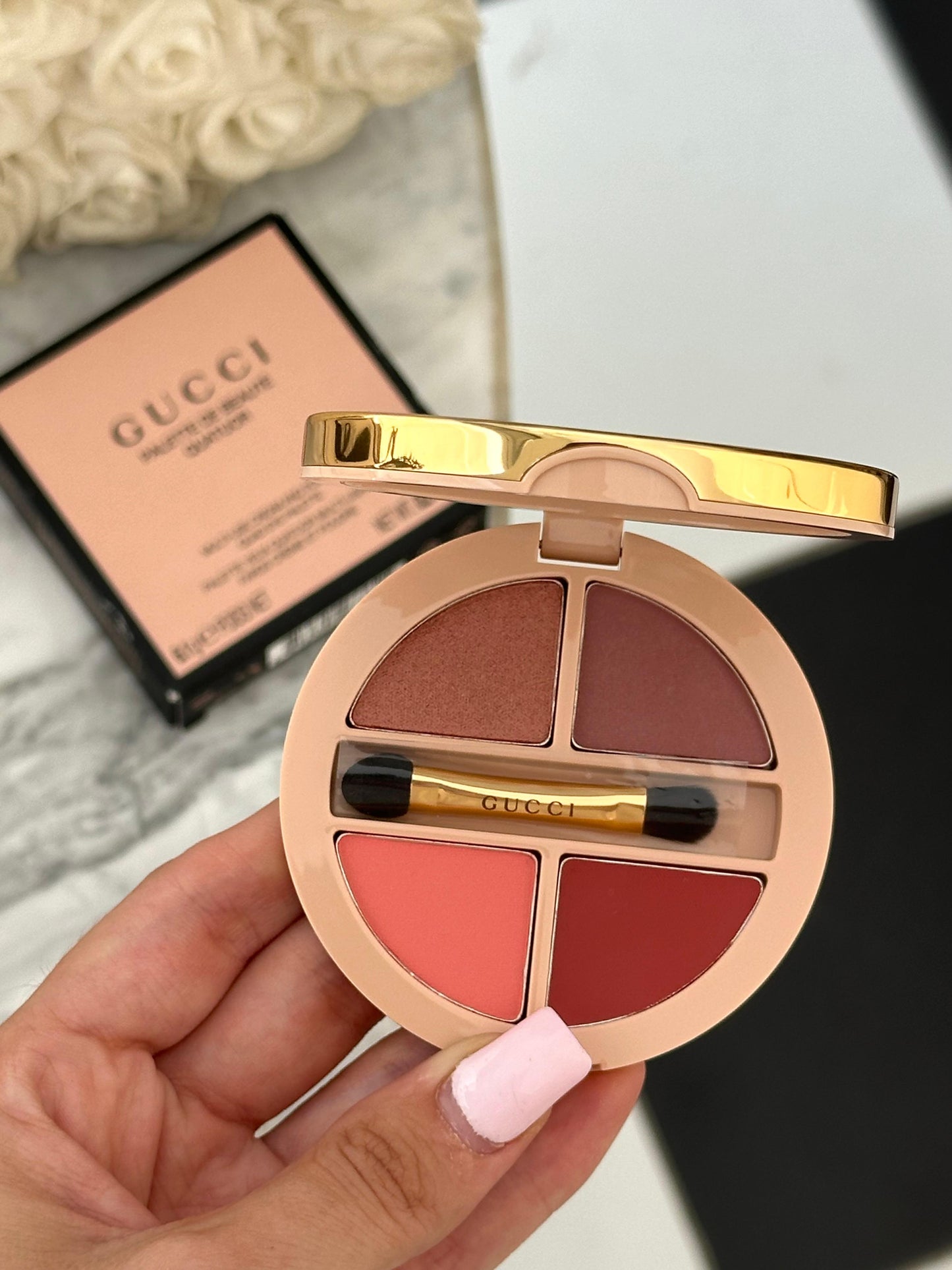GUCCI Multi-Use Palette De Beauté Quatuor - Rose Nitida