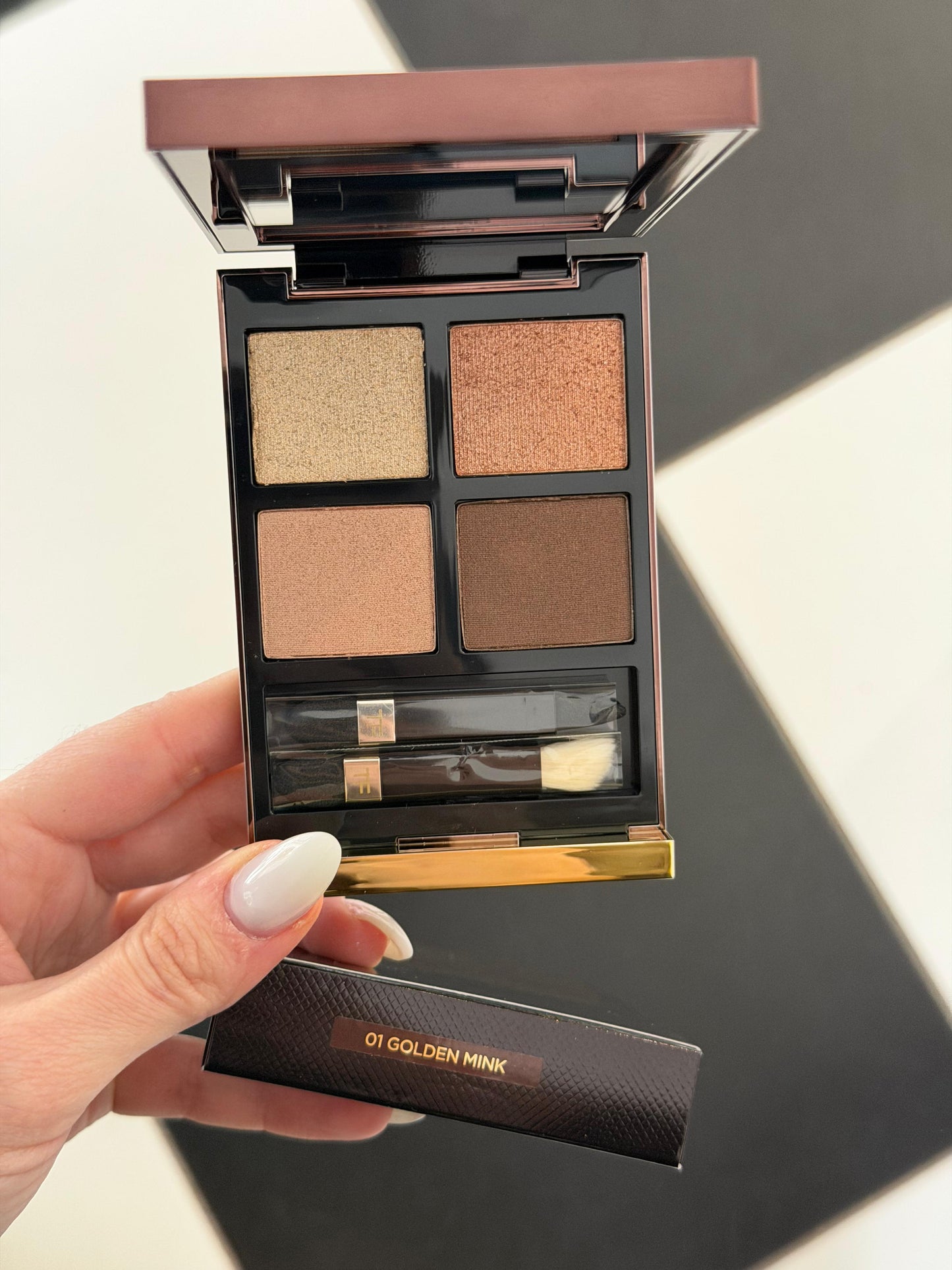 TOM FORD
Beauty Eyeshadow Color Quad Palette – Golden Mink