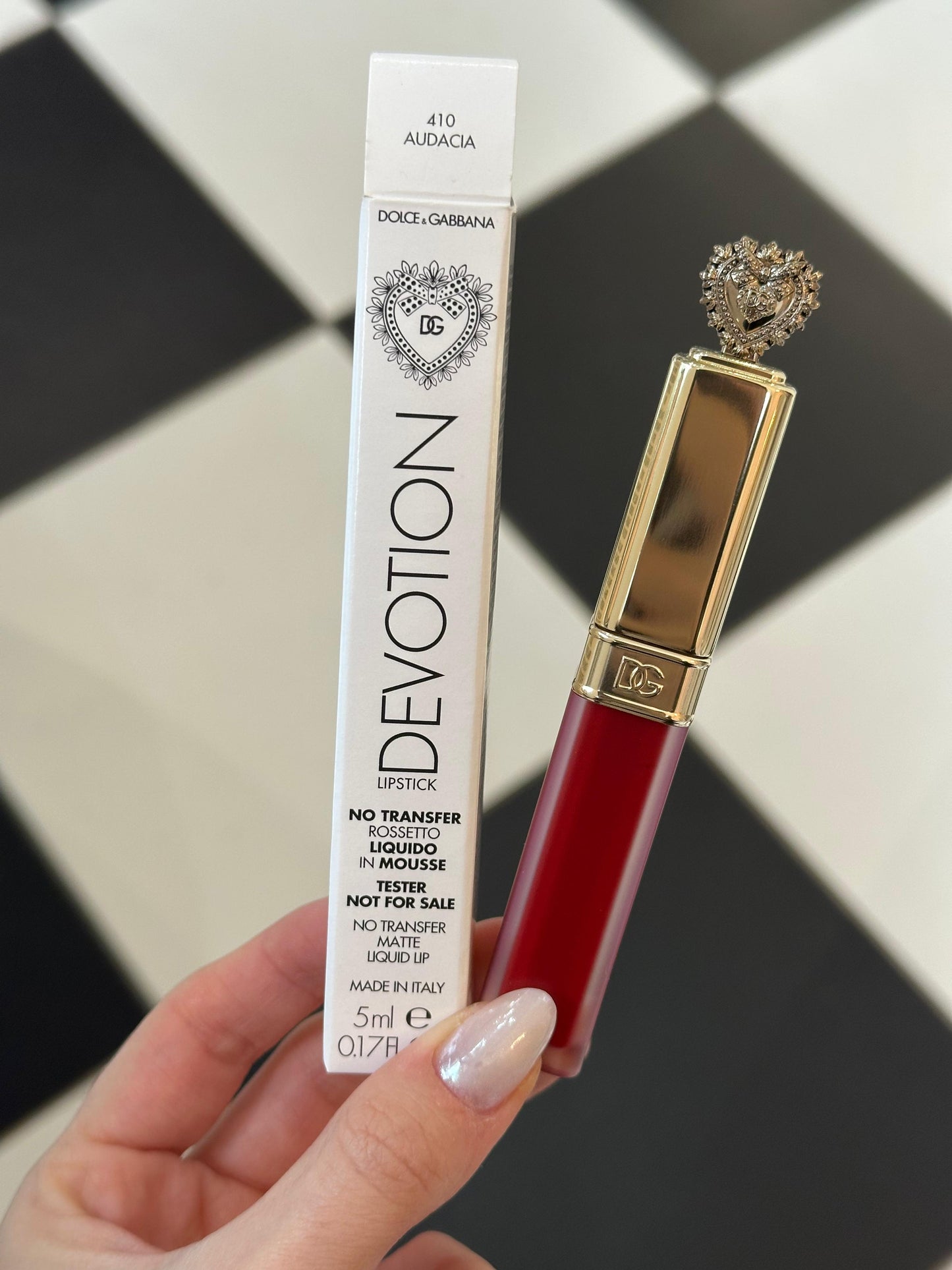 DOLCE & GABBANA
Devotion Matte Liquid Lipstick In Mousse - No Transfer