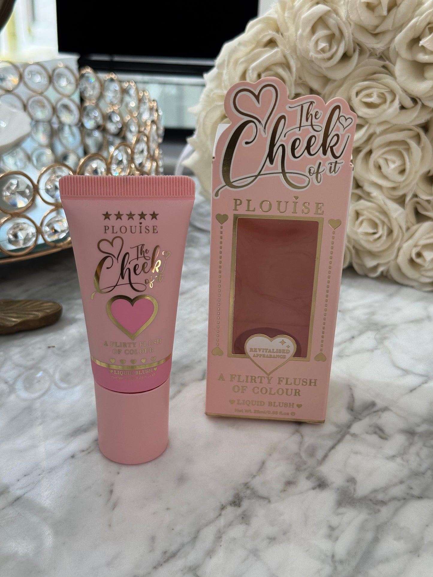 P.LOUISE The Cheek Of It Liquid Blush - Legally Pink