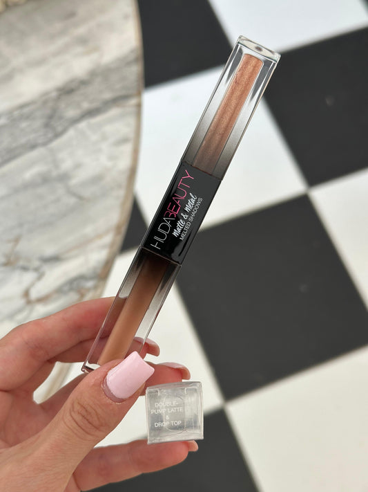 HUDA BEAUTY Matte & Metal Melted Double Ended Liquid Eyeshadows