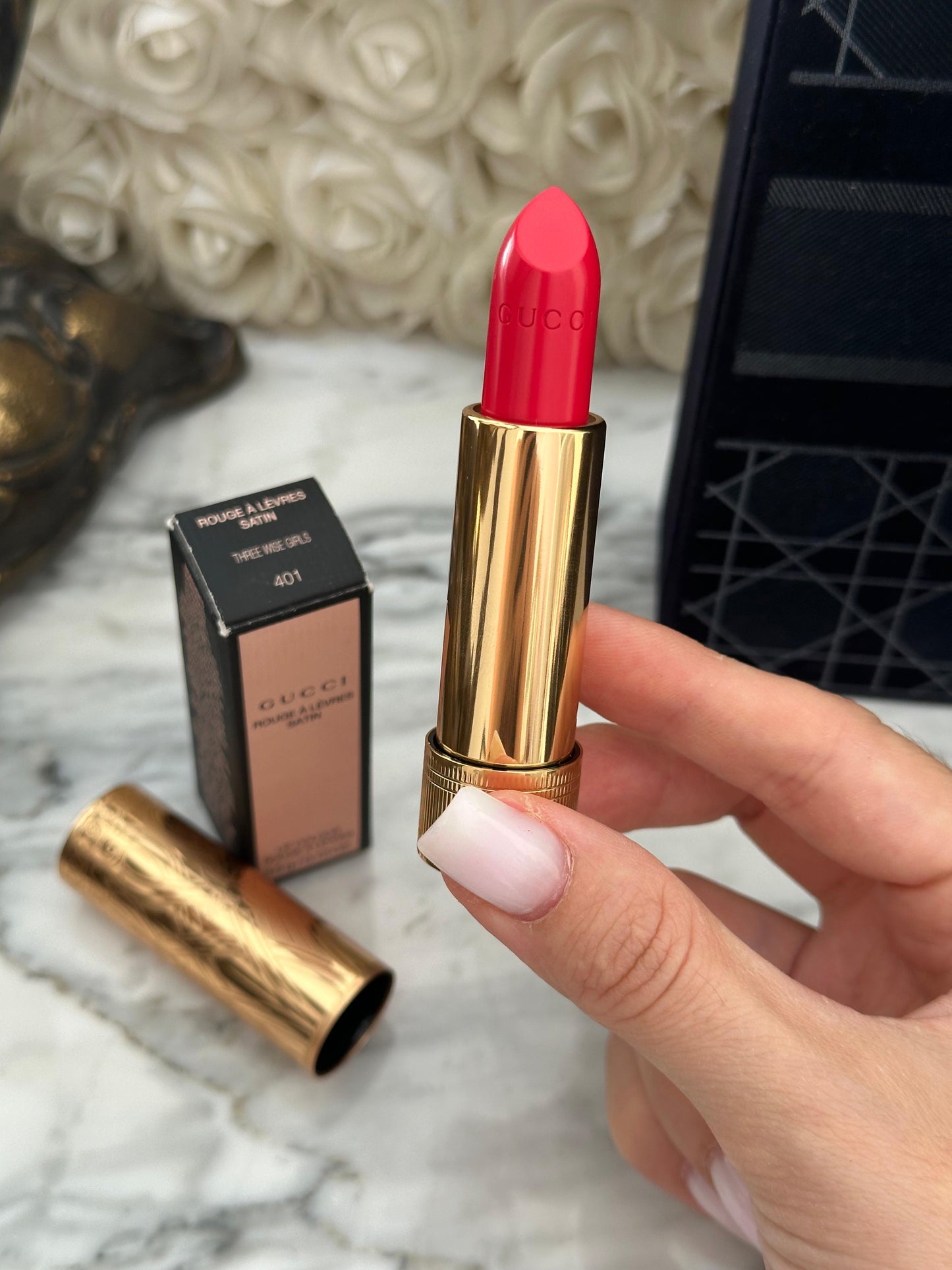 GUCCI Rouge Á Lévres Mat/Satin Lipstick (401)