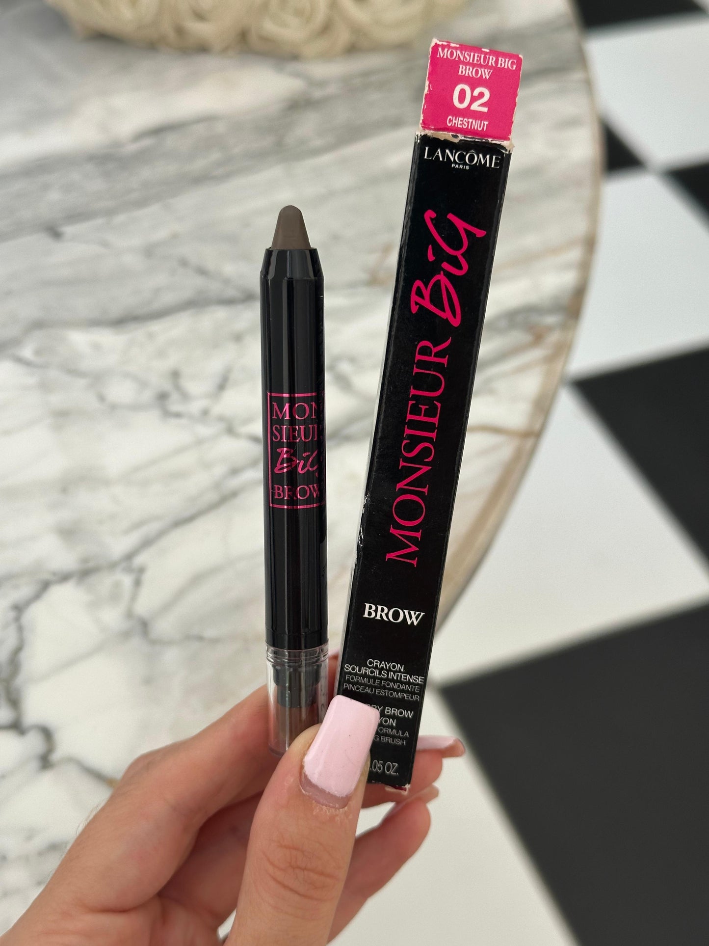 LANCÔME Monsieur Big Eyebrow Pencil - Chestnut