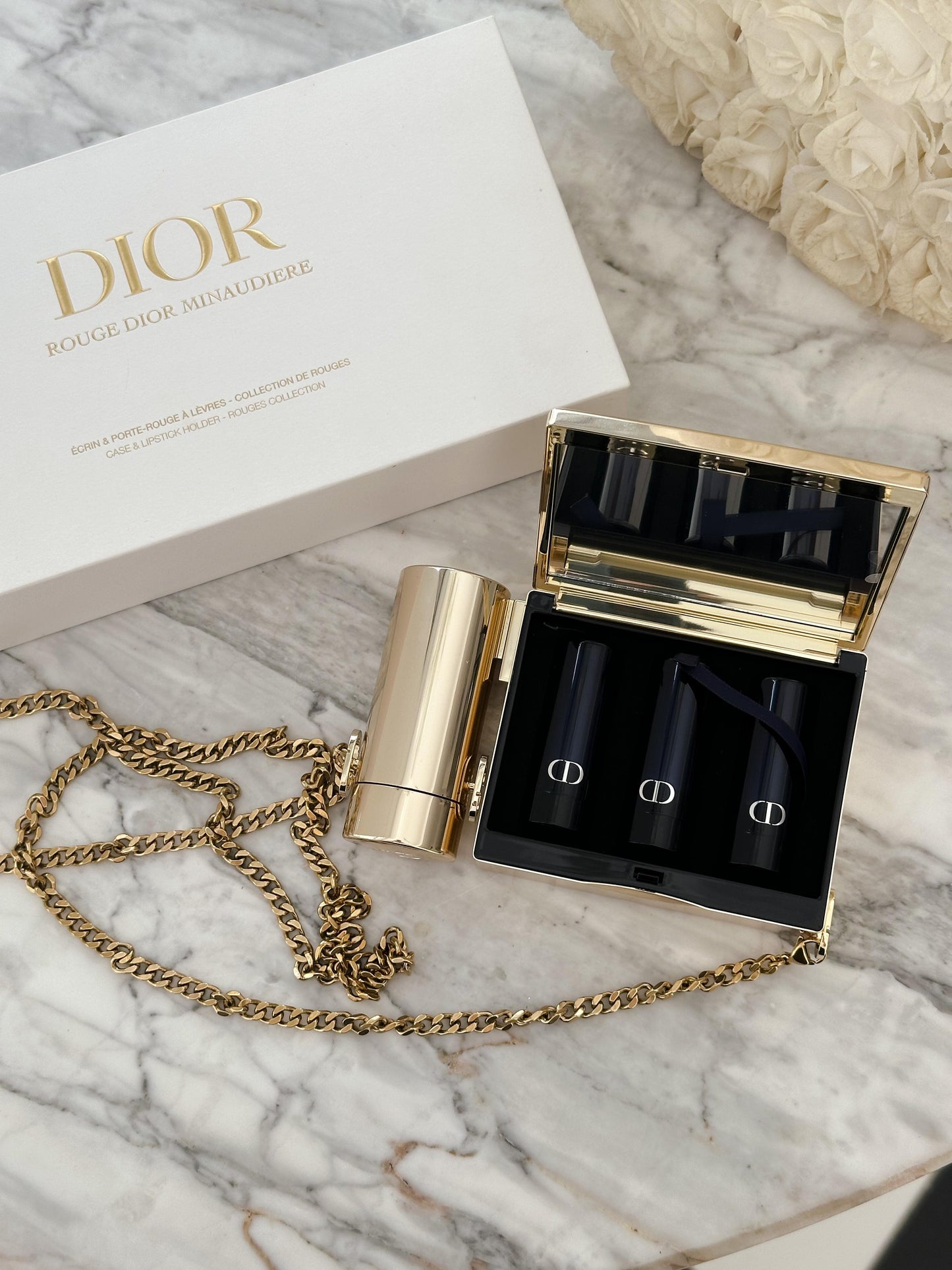 DIOR Rouge Minaudière - Gold Limited Edition
Clutch and Lipstick Holder Collection