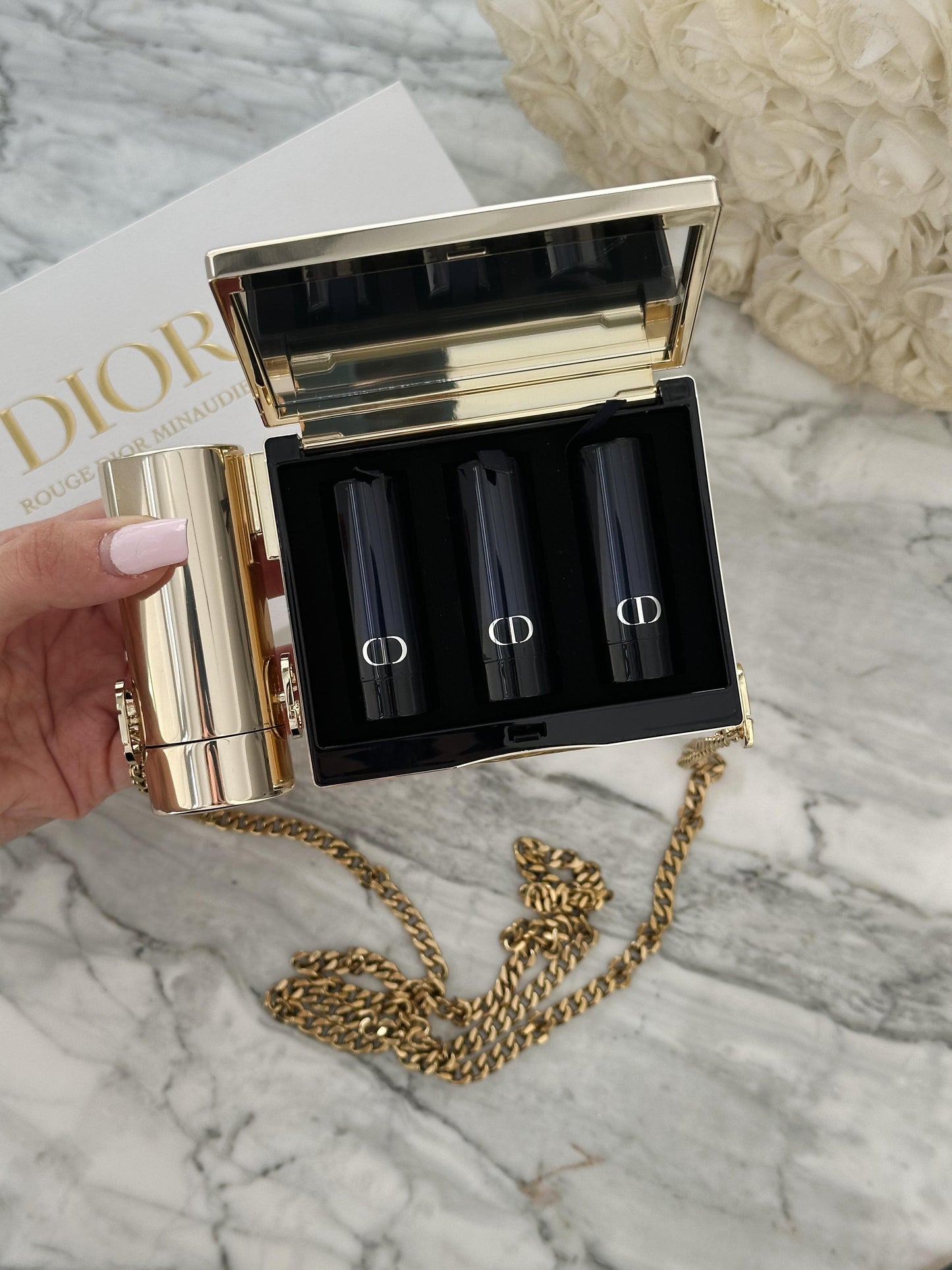 DIOR Rouge Minaudière - Gold Limited Edition
Clutch and Lipstick Holder Collection