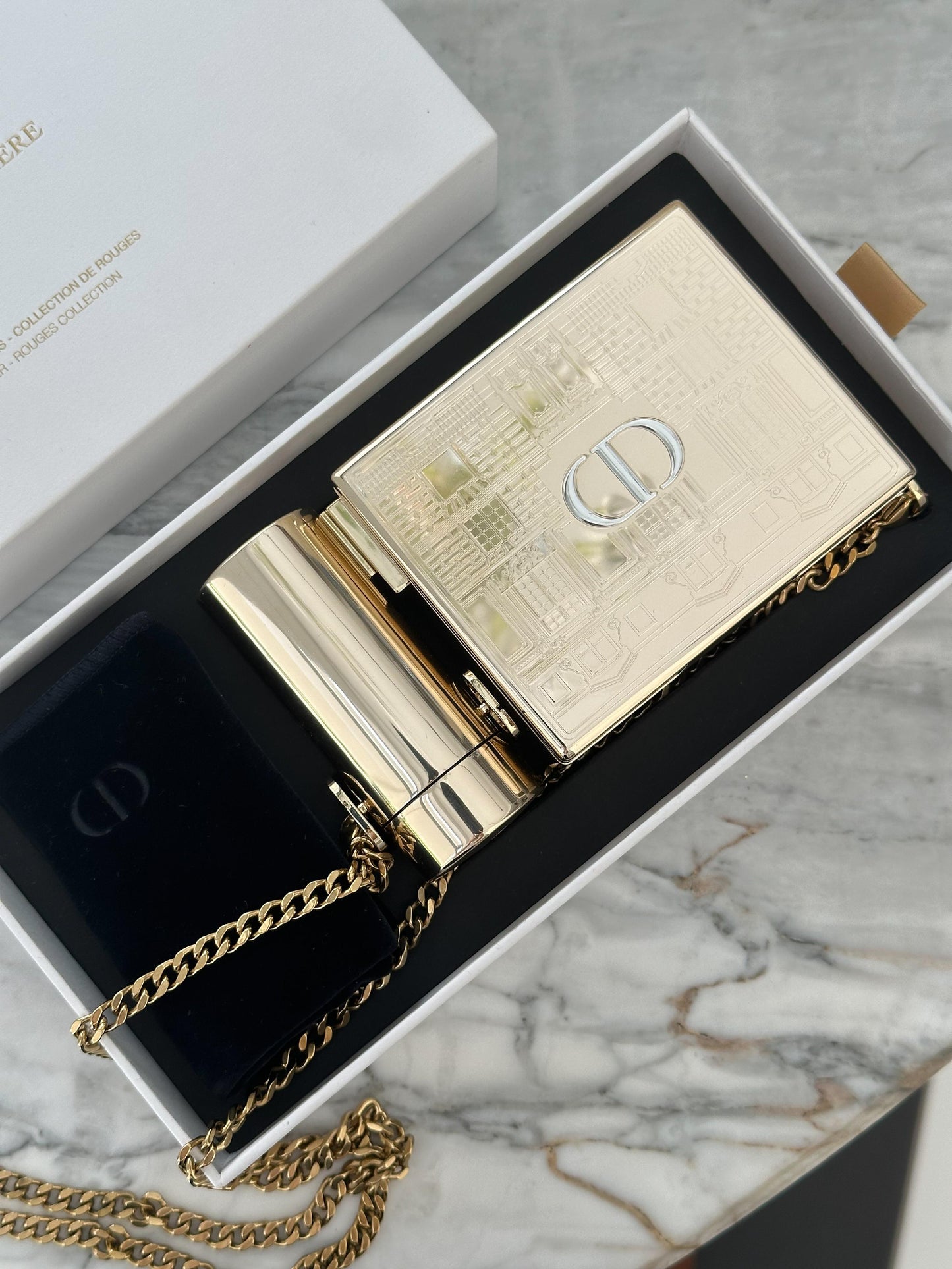 DIOR Rouge Minaudière - Gold Limited Edition
Clutch and Lipstick Holder Collection