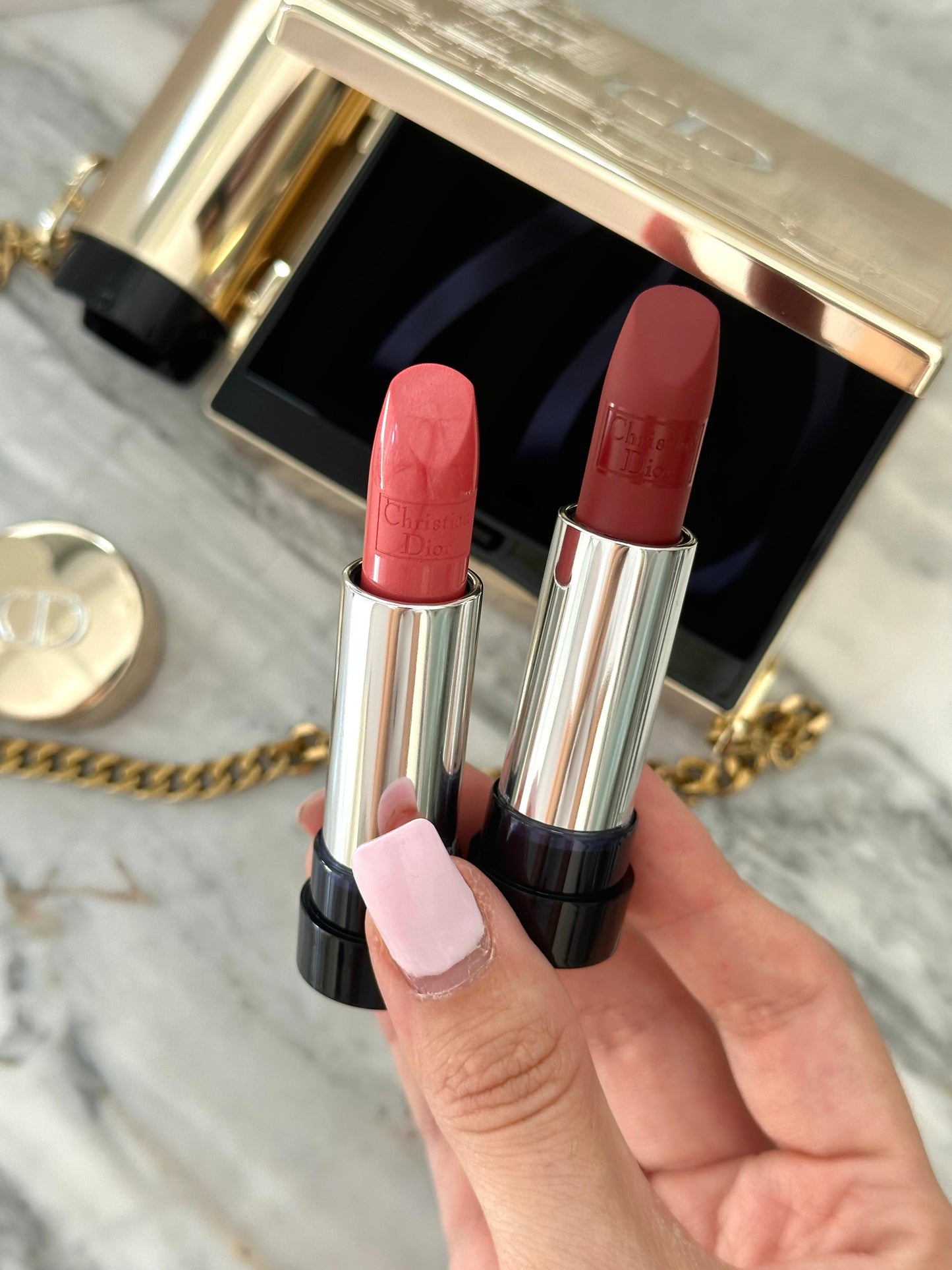 DIOR Rouge Minaudière - Gold Limited Edition
Clutch and Lipstick Holder Collection