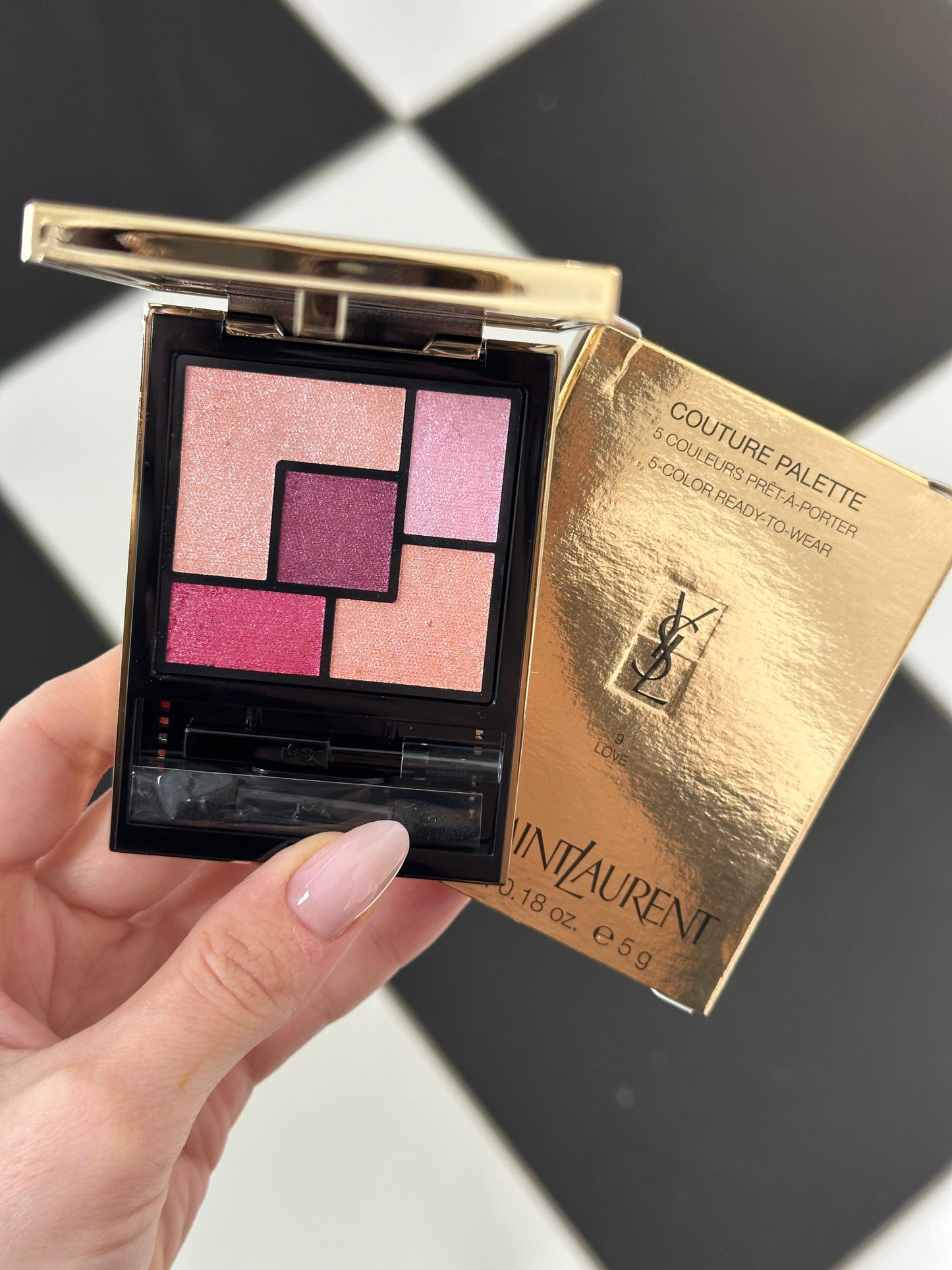 YSL Couture Palette 5 Couleurs Prêt-À-Porter - Love 9