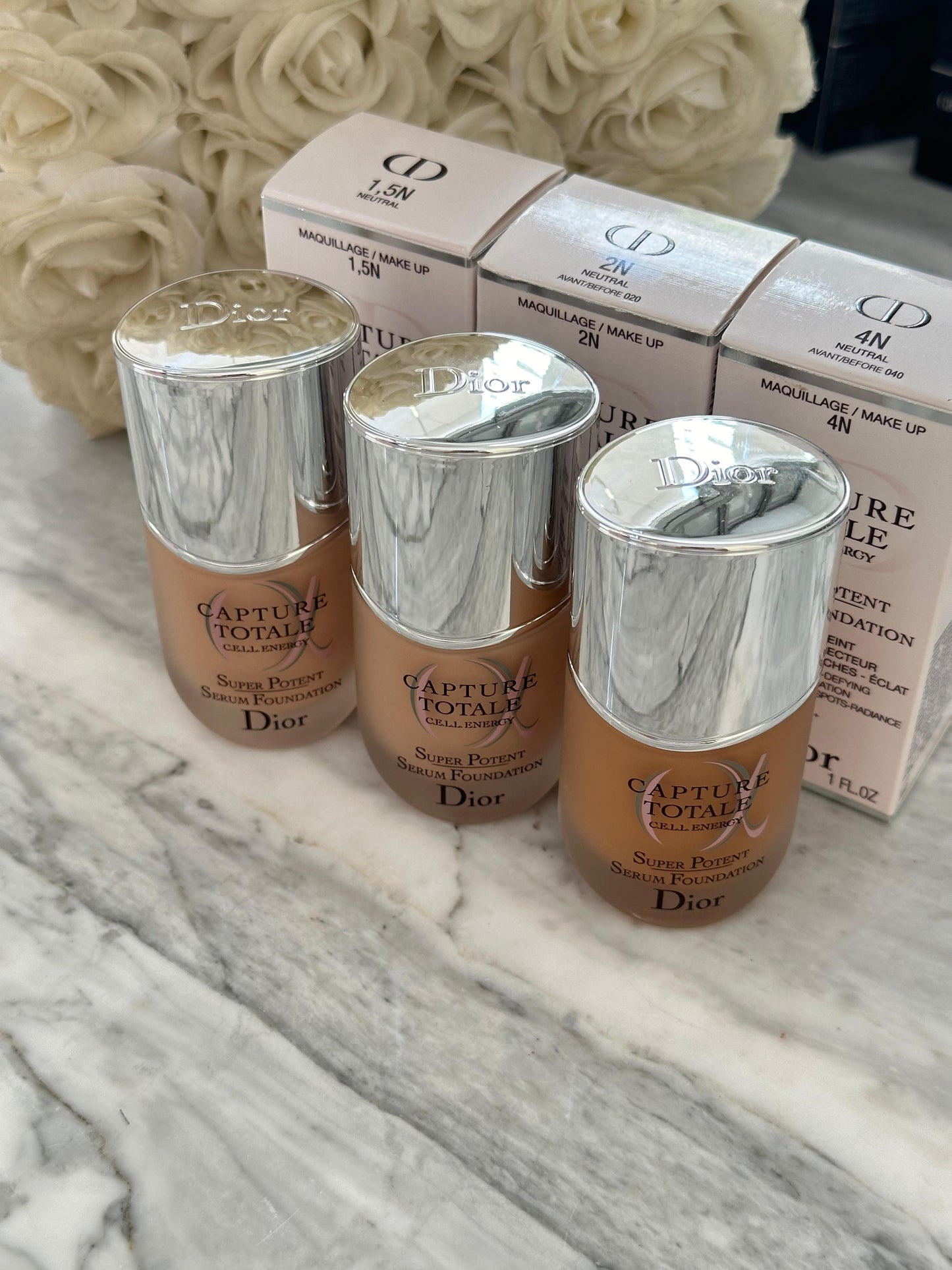 DIOR Capture Totale Super Potent Serum Foundation
Correcting Age-Defying Serum - SPF20/PA++