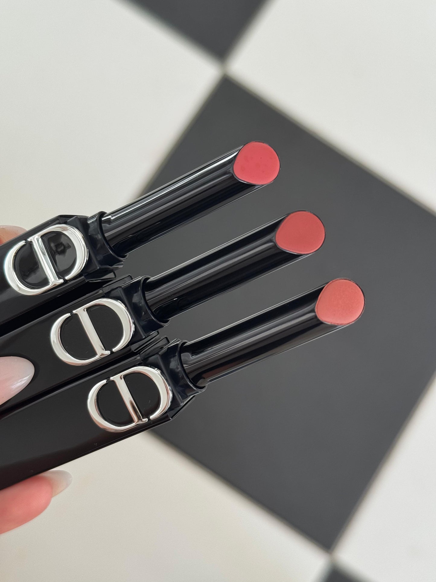 DIOR On Stage Coated Shine Lipstick (390) - Ultra Wear, Intense Comfort