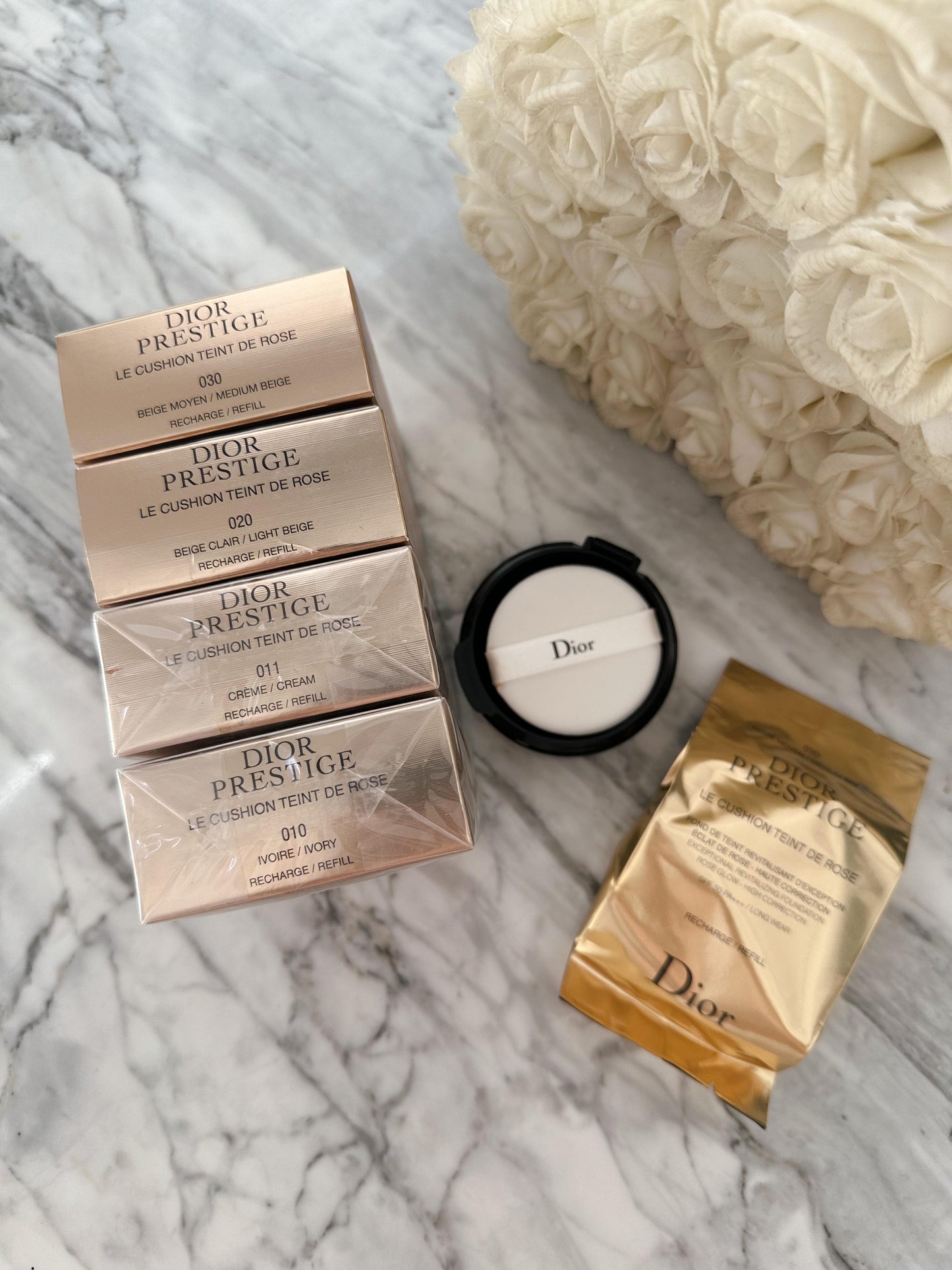 DIOR Dior Prestige Le Cushion Teint De Rose - Refill
Anti-Aging Foundation - High Perfection and Smoothing SPF50/PA+++