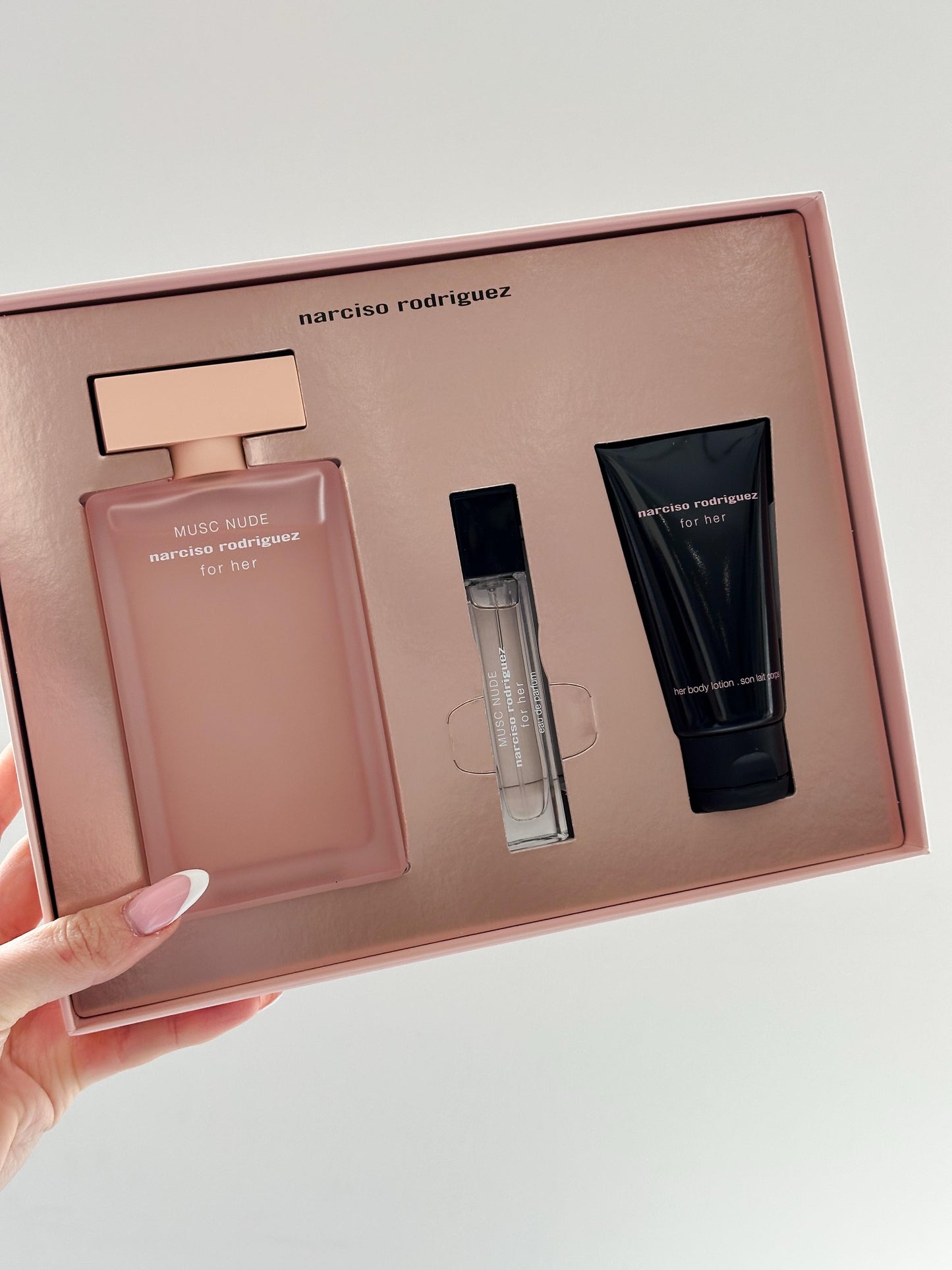 NARCISO RODRIGUEZ Musc Nude For Her 100ml Gift Set