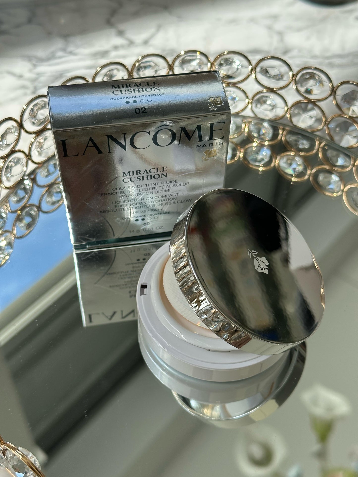 LANCÔME
Miracle Cushion Fluid Foundation Compact SPF23/PA++