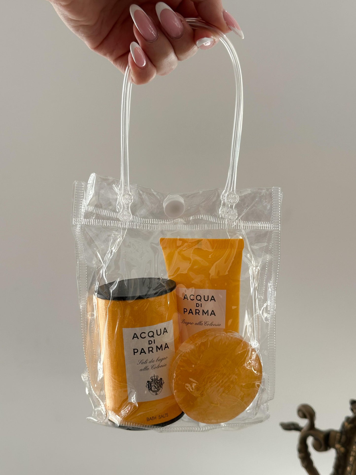 ACQUA DI PARMA 3 Pieces Gift Set (Bath Salts + Shower Gel + Soap)