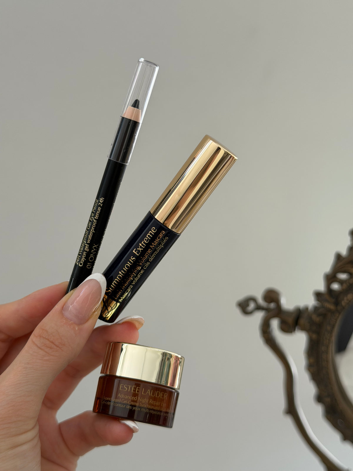 ESTÉE LAUDER Mini Set Advanced Night Repair Eye+Sumptuous Extreme Mascara+Gel Eye Pencil