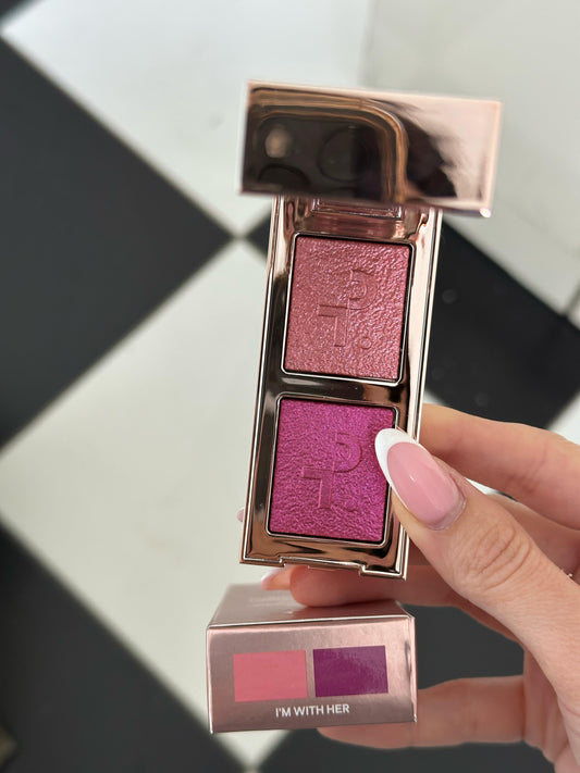 PATRICK TA Major Dimension Eye Illusion Eyeshadow Duo Pink