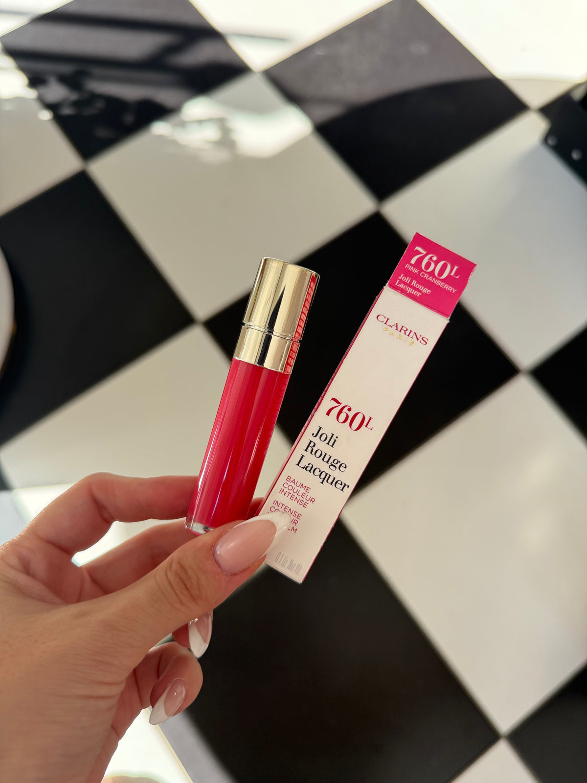 CLARINS
Joli Rouge Lacquer (732L)