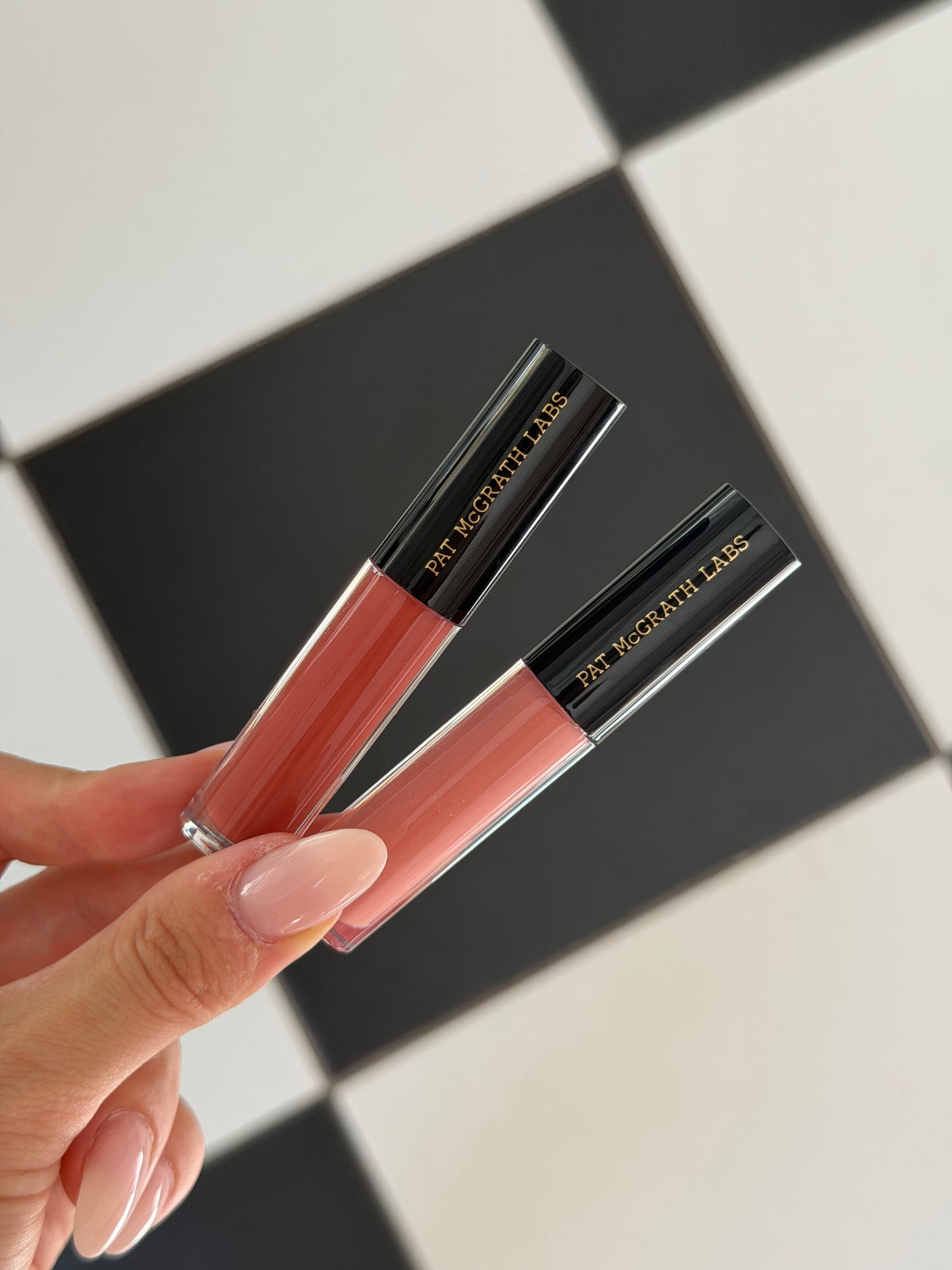 PAT McGRATH LABS Mini Lust Gloss Duo Lipstick - Nude Mood