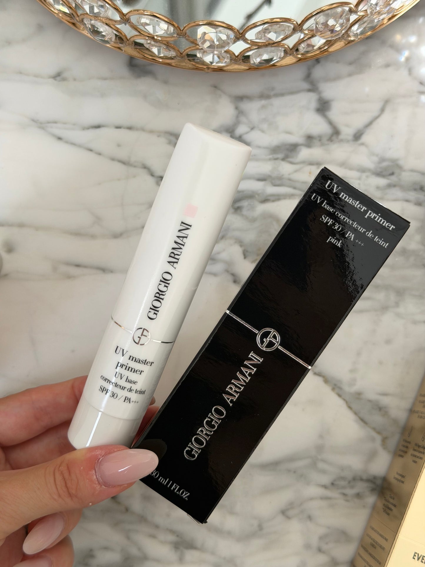 ARMANI UV Master Primer SPF40 PA+++ (Pink)