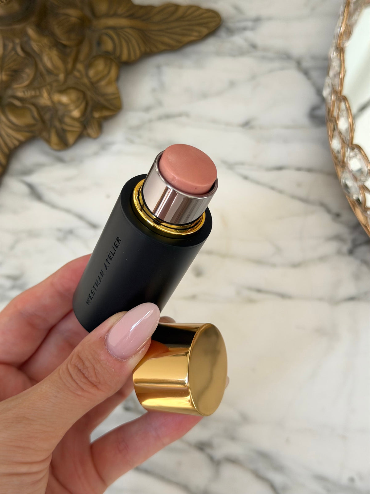 WESTMAN ATELIER Baby Cheeks
Blush Stick - Bright Pinky Peach