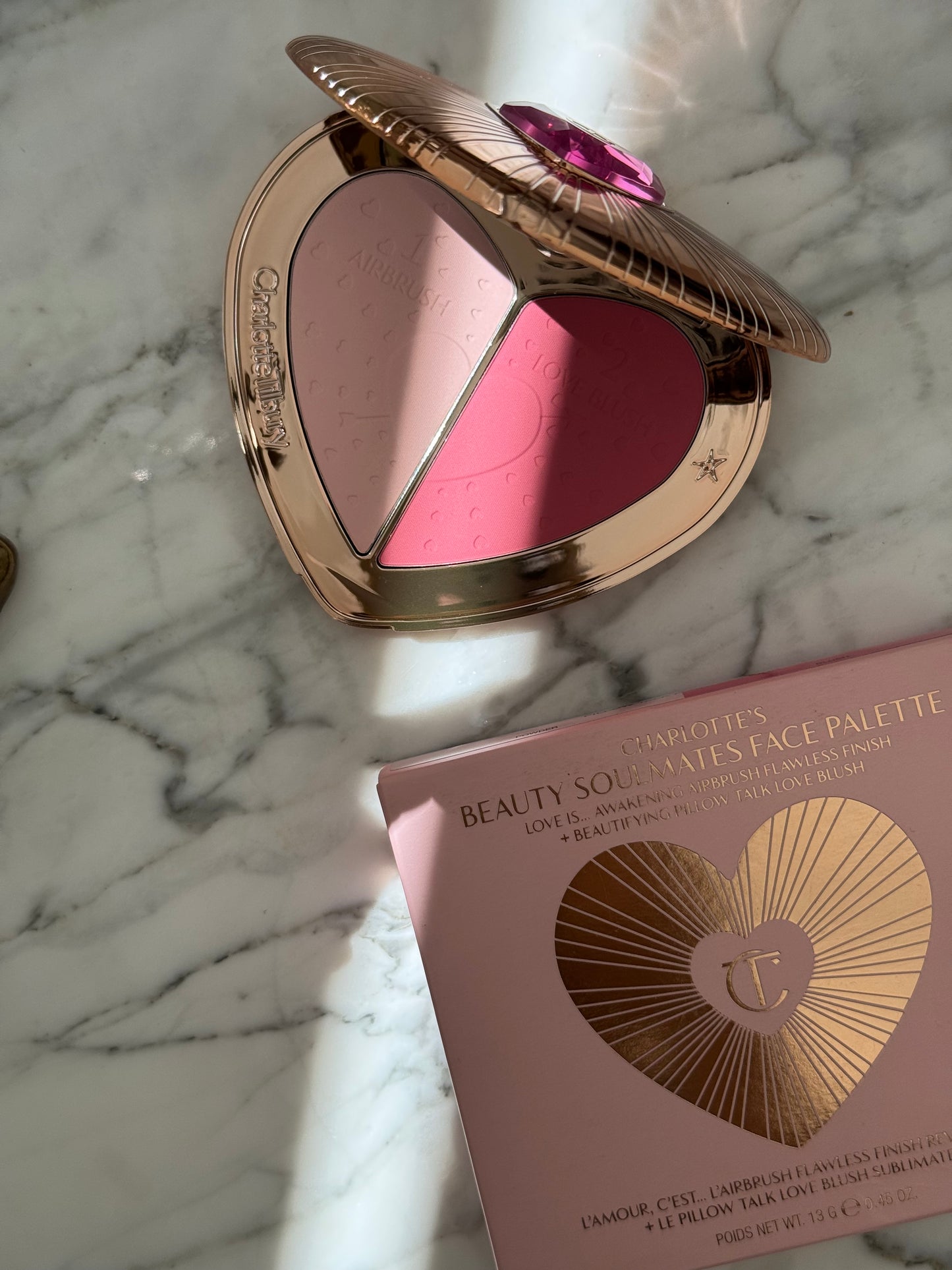 CHARLOTTE TILBURY
Charlotte's Beauty Soulmates Face Palette - Pillow Talk Flawless Pink