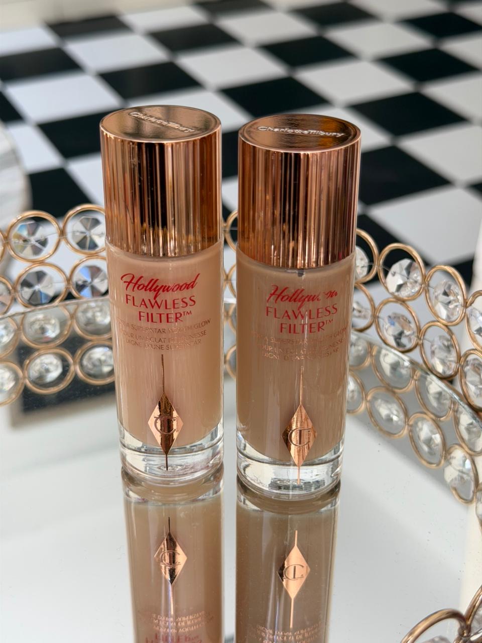 CHARLOTTE TILBURY Hollywood Flawless Filter For A Superstar Youth Glow Foundation Primer (4)
