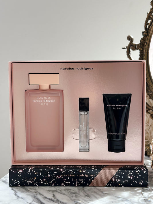 NARCISO RODRIGUEZ Musc Nude For Her 100ml Gift Set