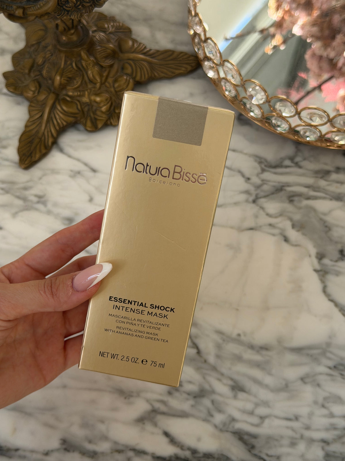 NATURA BISSĒ Essential Shock Intense Revitalizing Mask (with ananas and green tea)