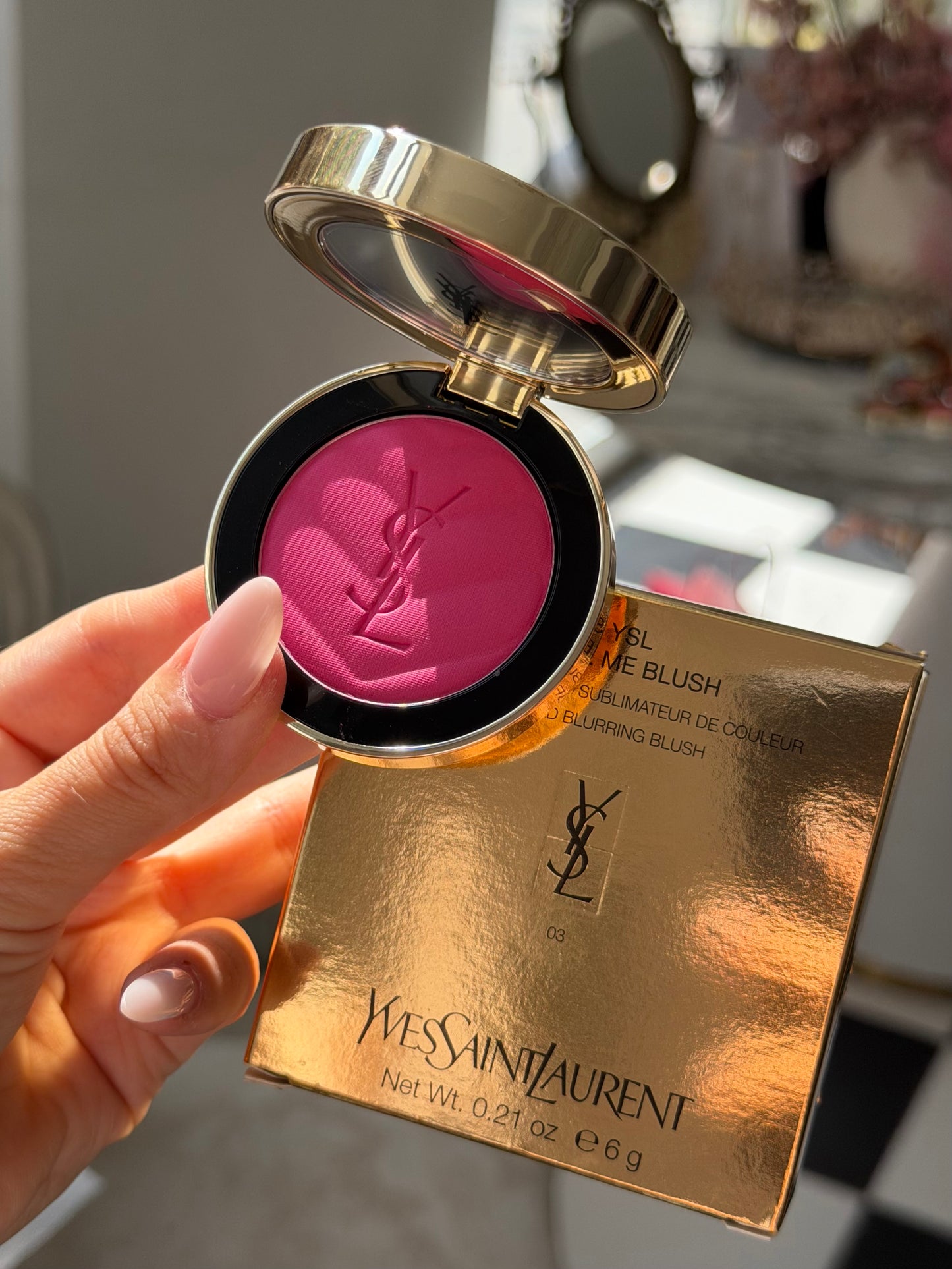 YSL Make Me Blush - Bold Blurring Blush (03)